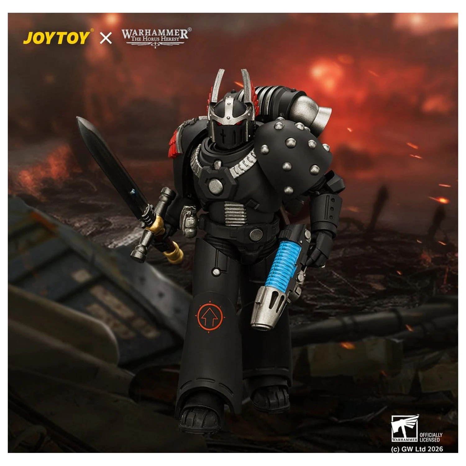 Warhammer The Horus Heresy figura MKVI Taktički narednik Dark Angels 12 cm fotografija proizvoda