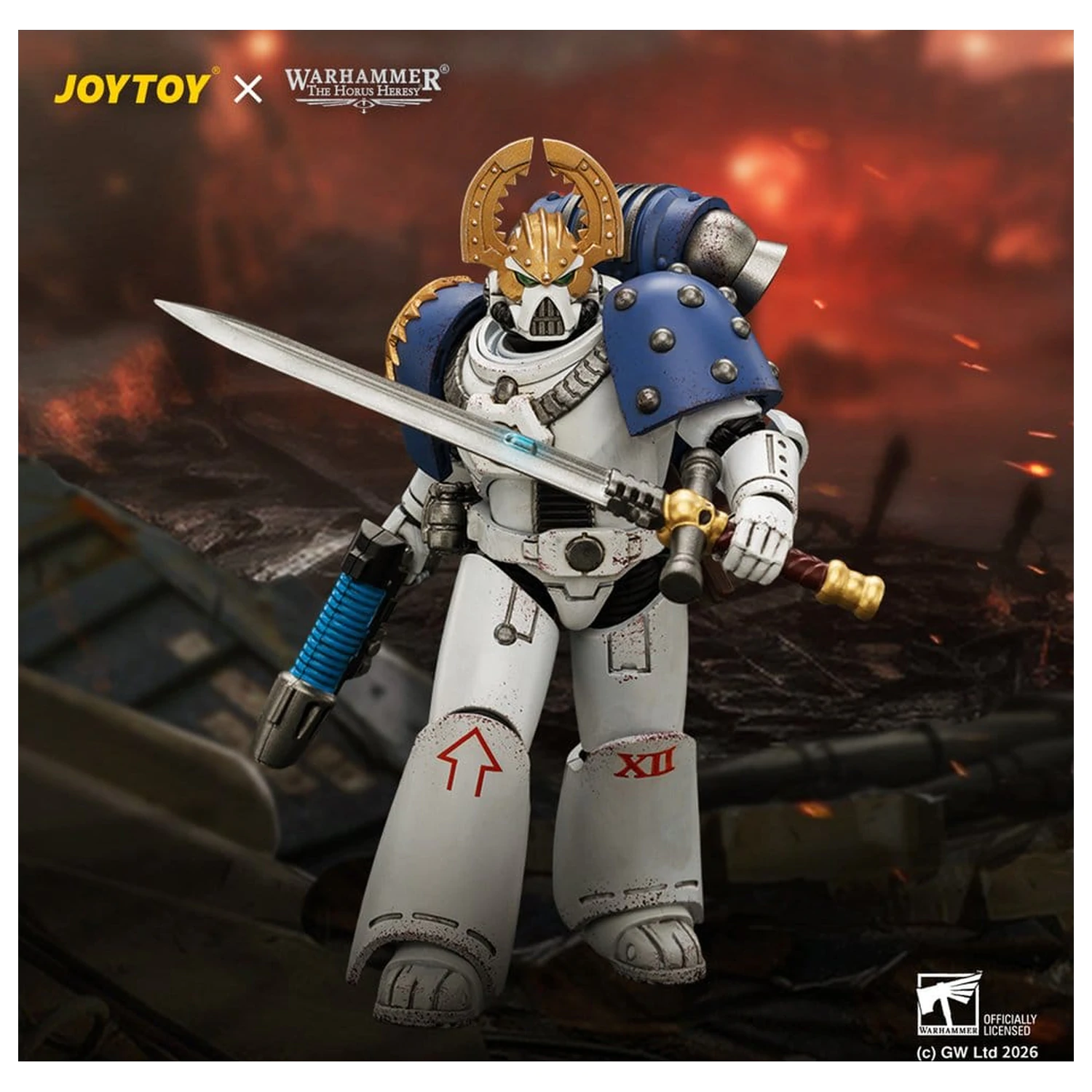 Warhammer The Horus Heresy figura MKVI taktički narednik World Eaters 12 cm fotografija proizvoda