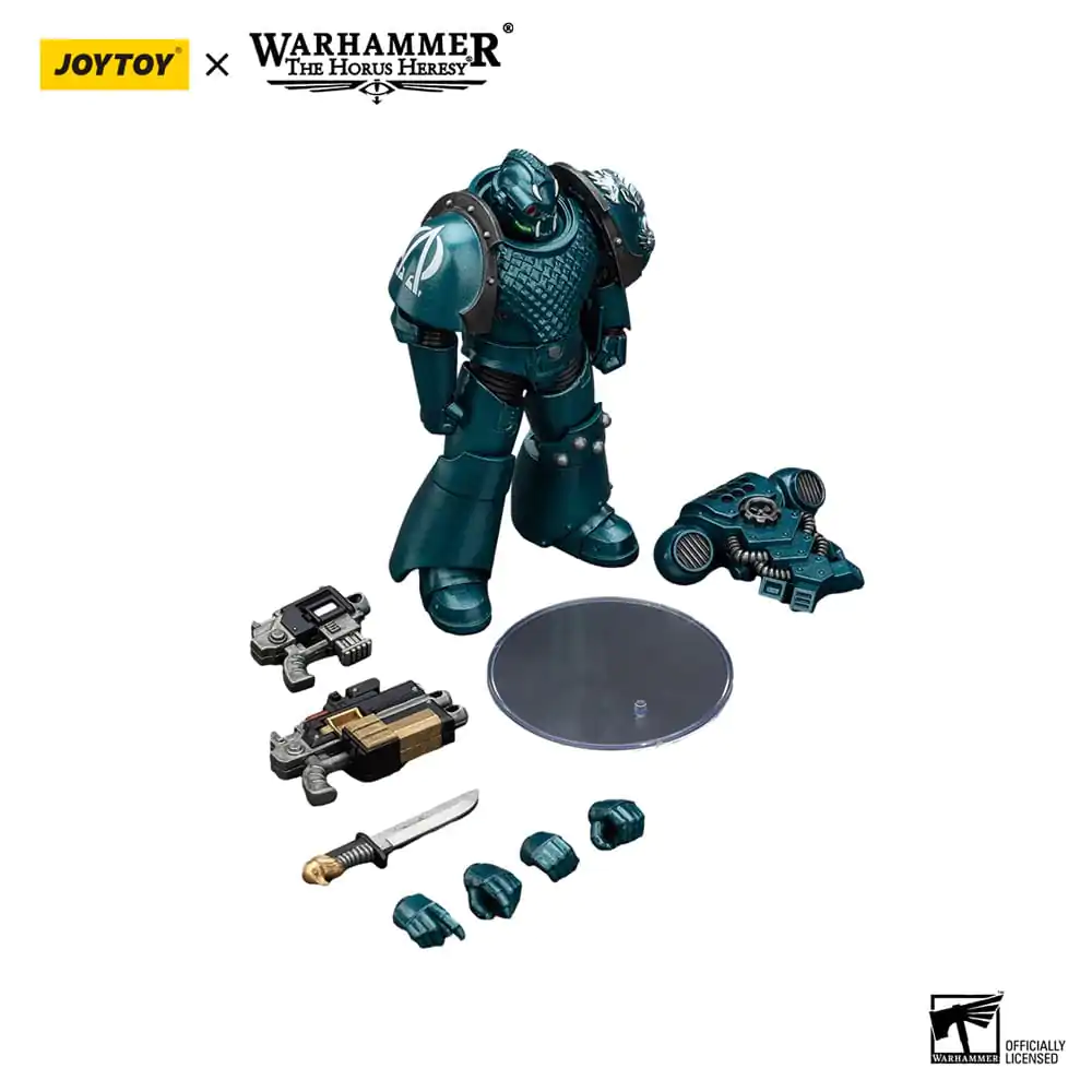 Warhammer The Horus Heresy Akcijska figura Alpha Legion Head hunter With Banestrike Combi-Bolter And Power Dagger 12 cm fotografija proizvoda