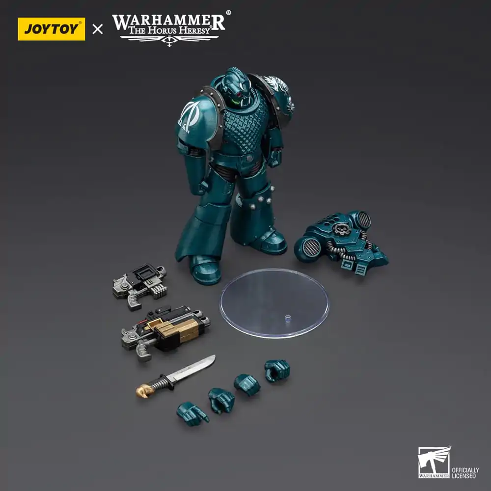 Warhammer The Horus Heresy Akcijska figura Alpha Legion Head hunter With Banestrike Combi-Bolter And Power Dagger 12 cm fotografija proizvoda