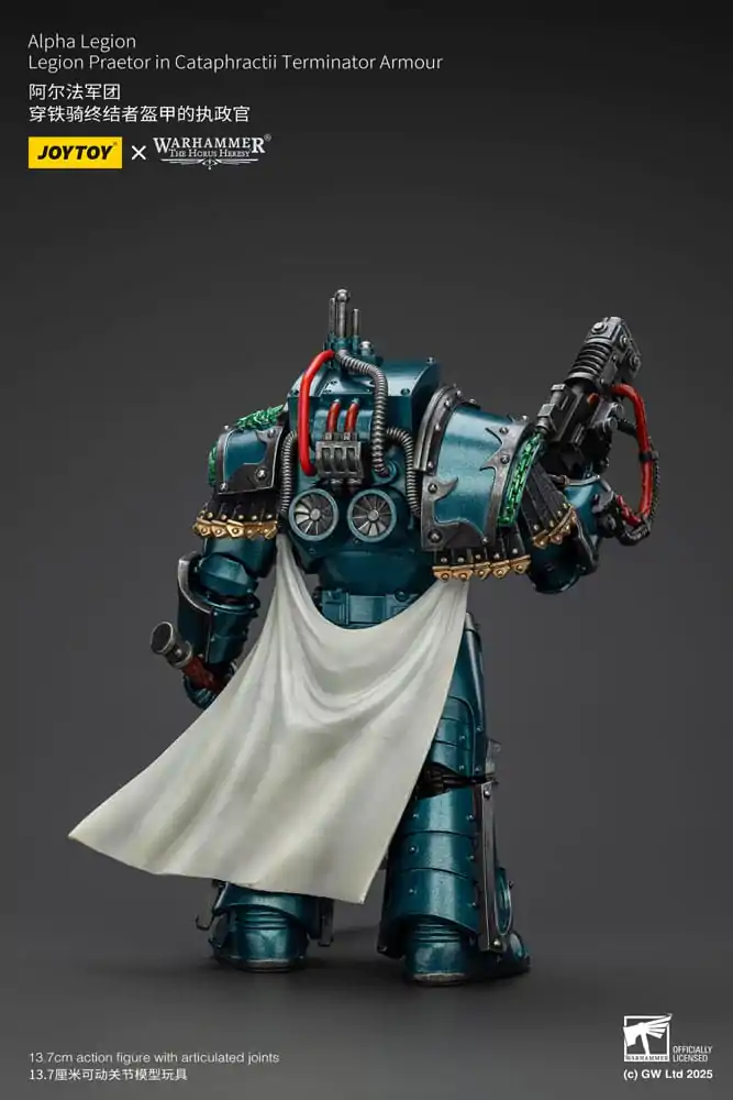Warhammer The Horus Heresy Akcijska Figura Alpha Legion Legion Praetor u Cataphractii Terminator Oklopu 18 cm fotografija proizvoda
