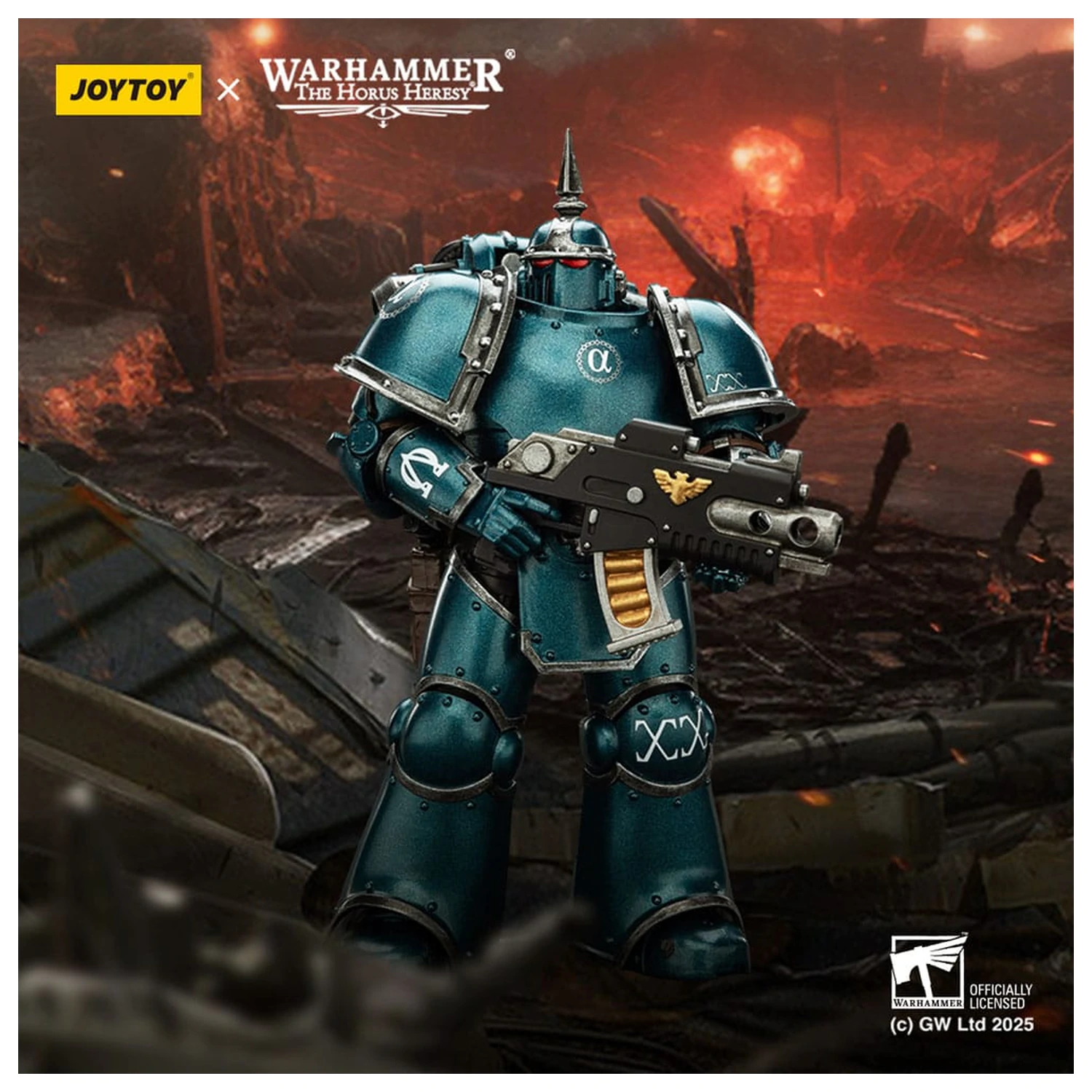 Warhammer The Horus Heresy Alpha Legion MK lll Tactical Legionary akcijska figura 12 cm fotografija proizvoda