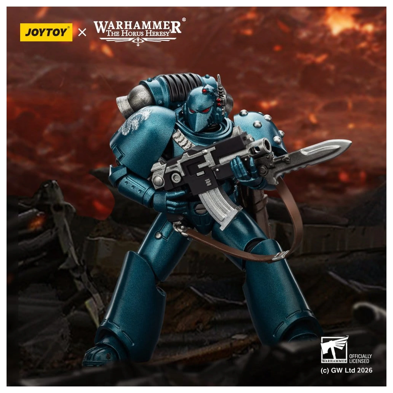 Warhammer The Horus Heresy akcijska figura Alpha Legion MKVI Tactical Legionary 12 cm fotografija proizvoda