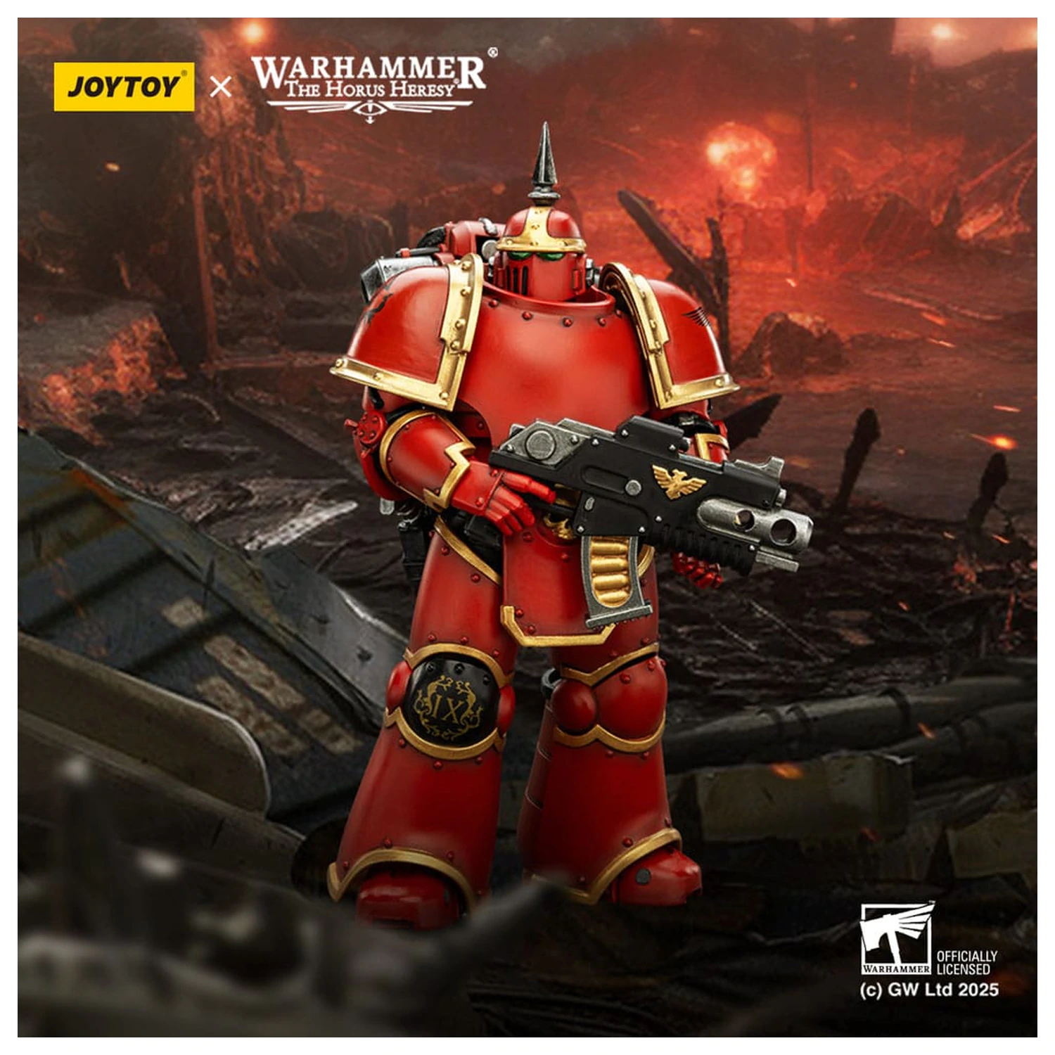 Warhammer The Horus Heresy akcijska figura Blood Angels MK lll taktički legionar 12 cm fotografija proizvoda