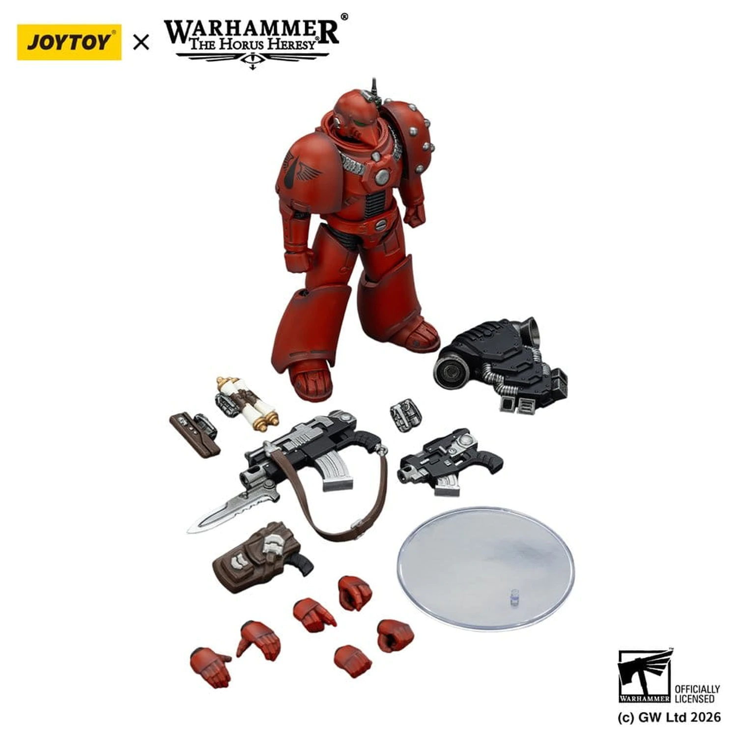 Warhammer The Horus Heresy akcijska figura Blood Angels MKVI Tactical Legionary 12 cm fotografija proizvoda