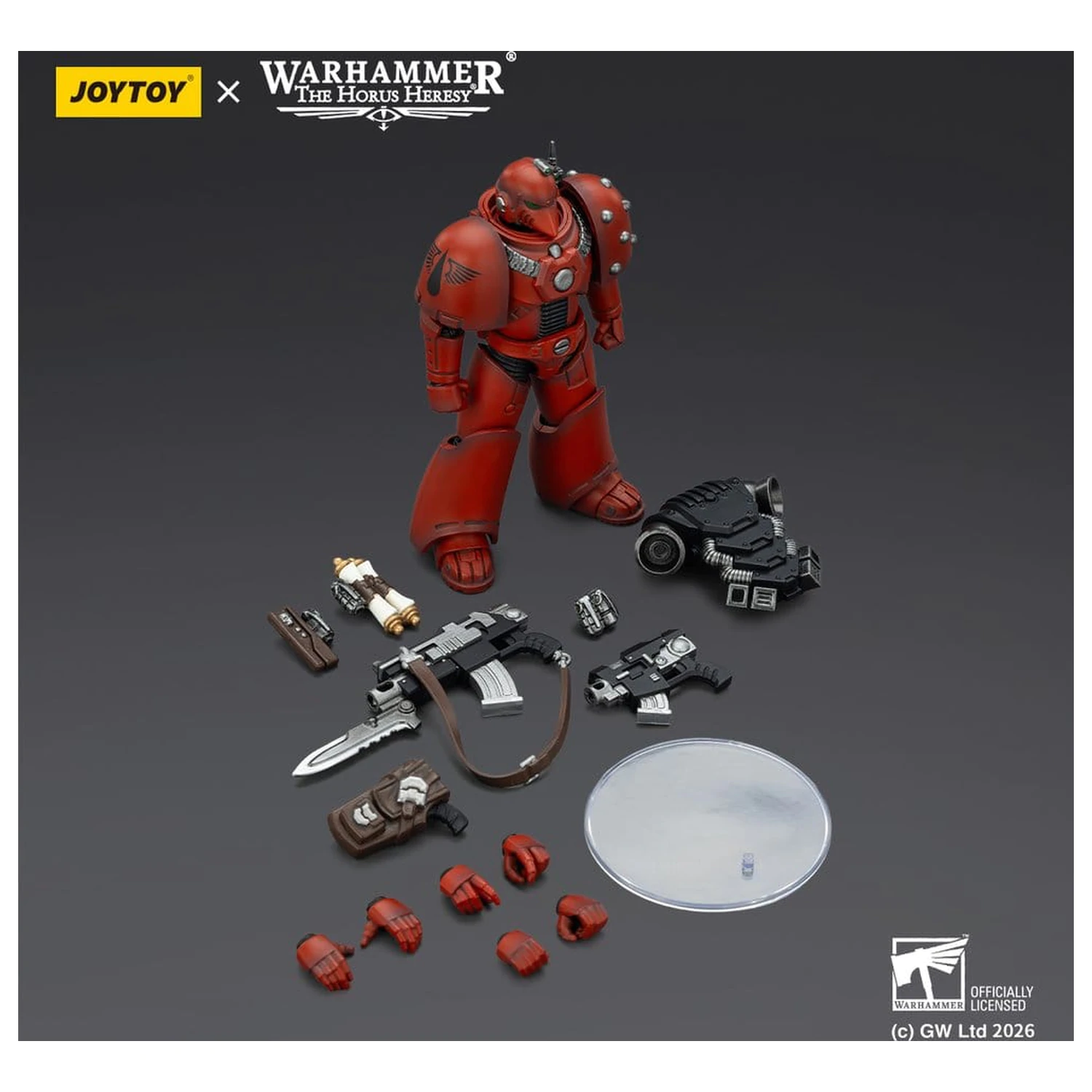 Warhammer The Horus Heresy akcijska figura Blood Angels MKVI Tactical Legionary 12 cm fotografija proizvoda