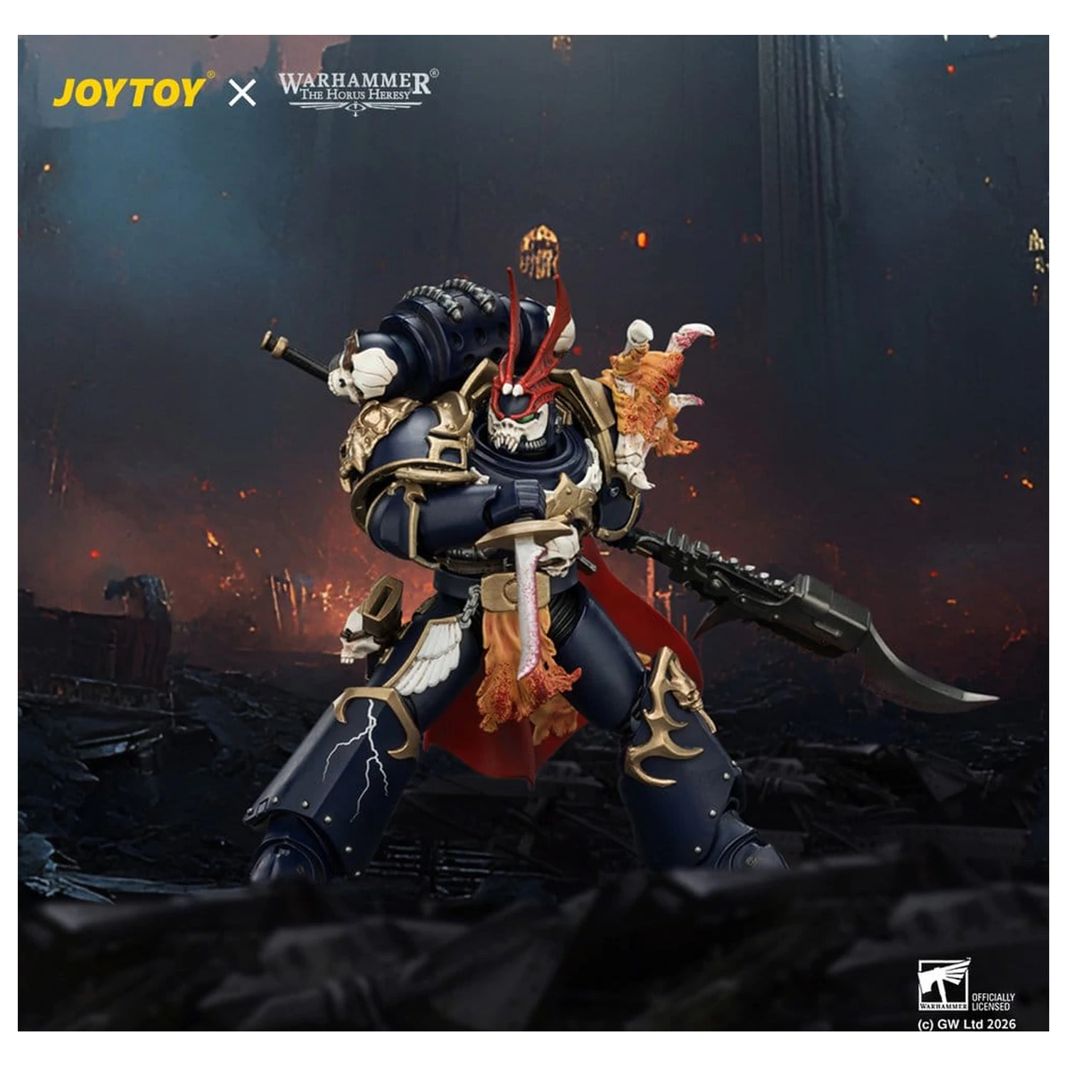 Warhammer The Horus Heresy akcijska figura First Captain of the Night Lords (The Prince of Crows) 13 cm fotografija proizvoda