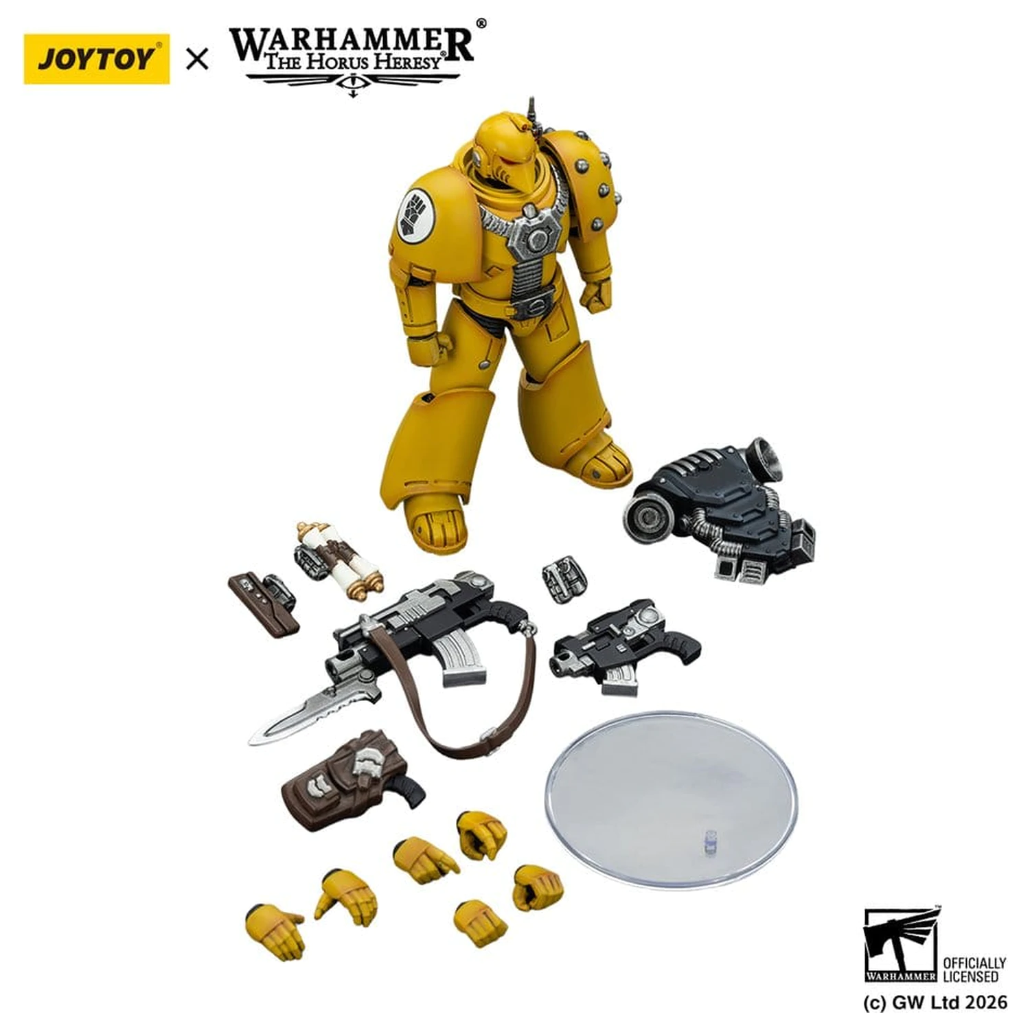 Warhammer The Horus Heresy akcijska figura Imperial Fist MKVI Tactical Legionary 12 cm fotografija proizvoda