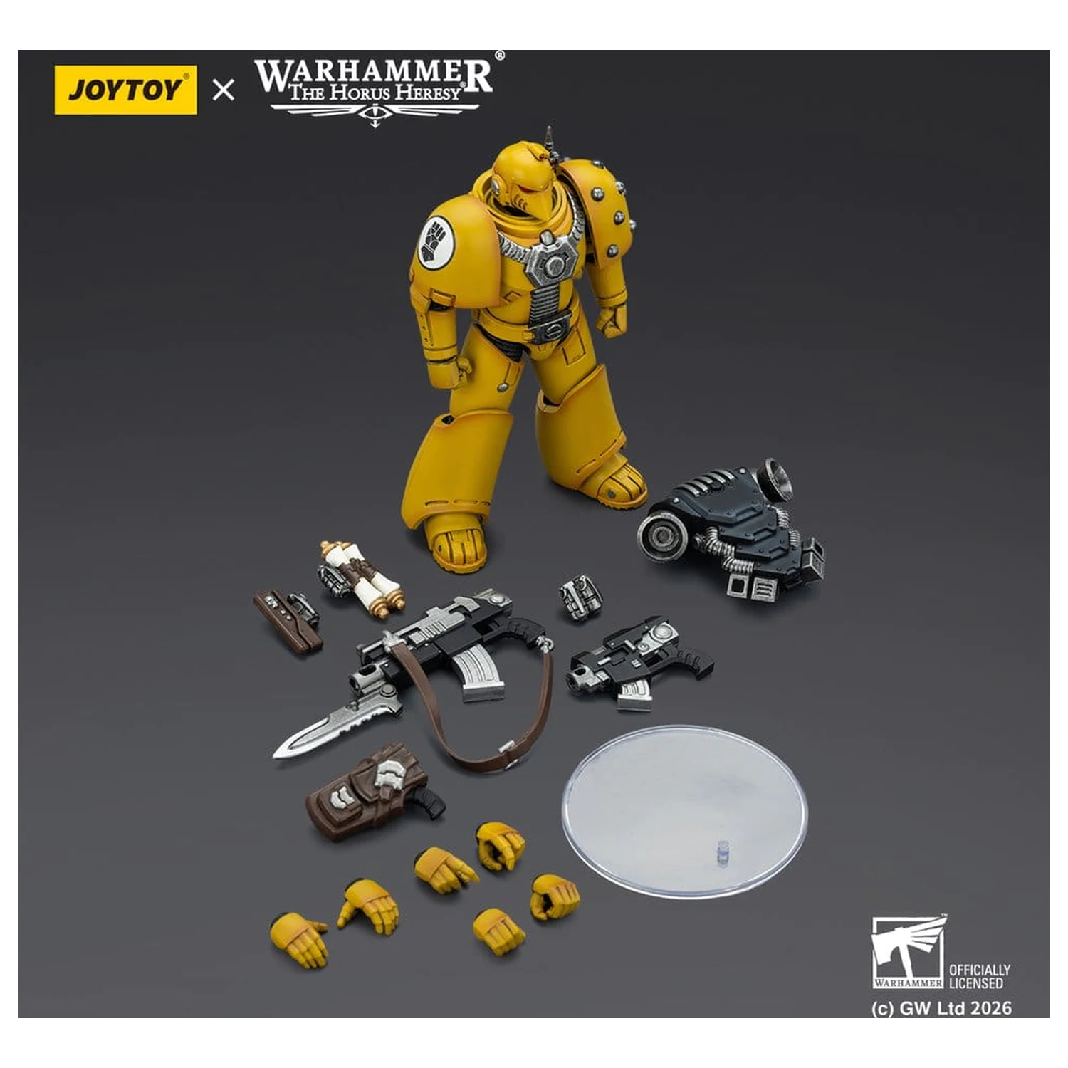 Warhammer The Horus Heresy akcijska figura Imperial Fist MKVI Tactical Legionary 12 cm fotografija proizvoda