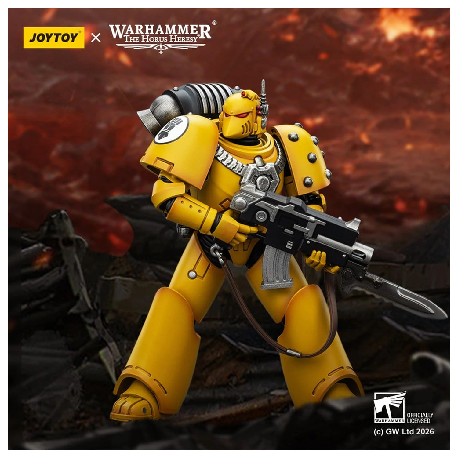 Warhammer The Horus Heresy akcijska figura Imperial Fist MKVI Tactical Legionary 12 cm fotografija proizvoda