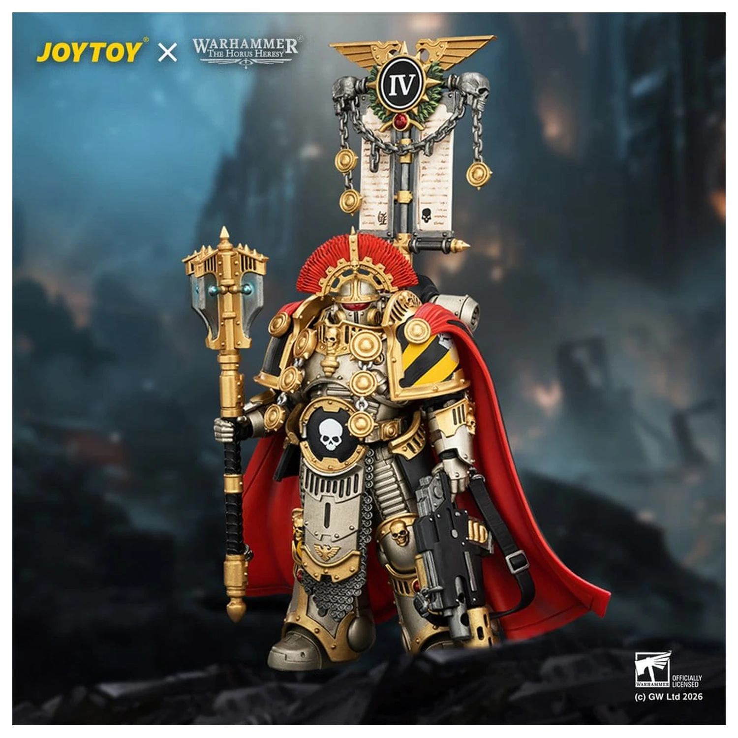Warhammer The Horus Heresy Action Figure Iron Warriors Centurion 13 cm fotografija proizvoda