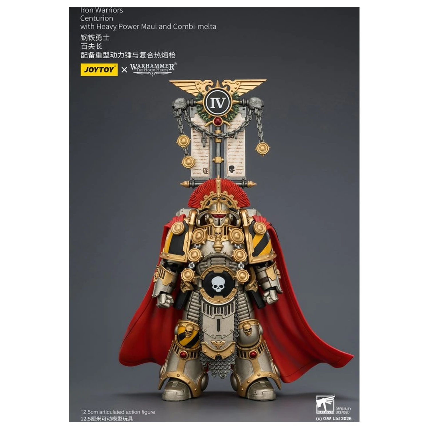Warhammer The Horus Heresy Action Figure Iron Warriors Centurion 13 cm fotografija proizvoda
