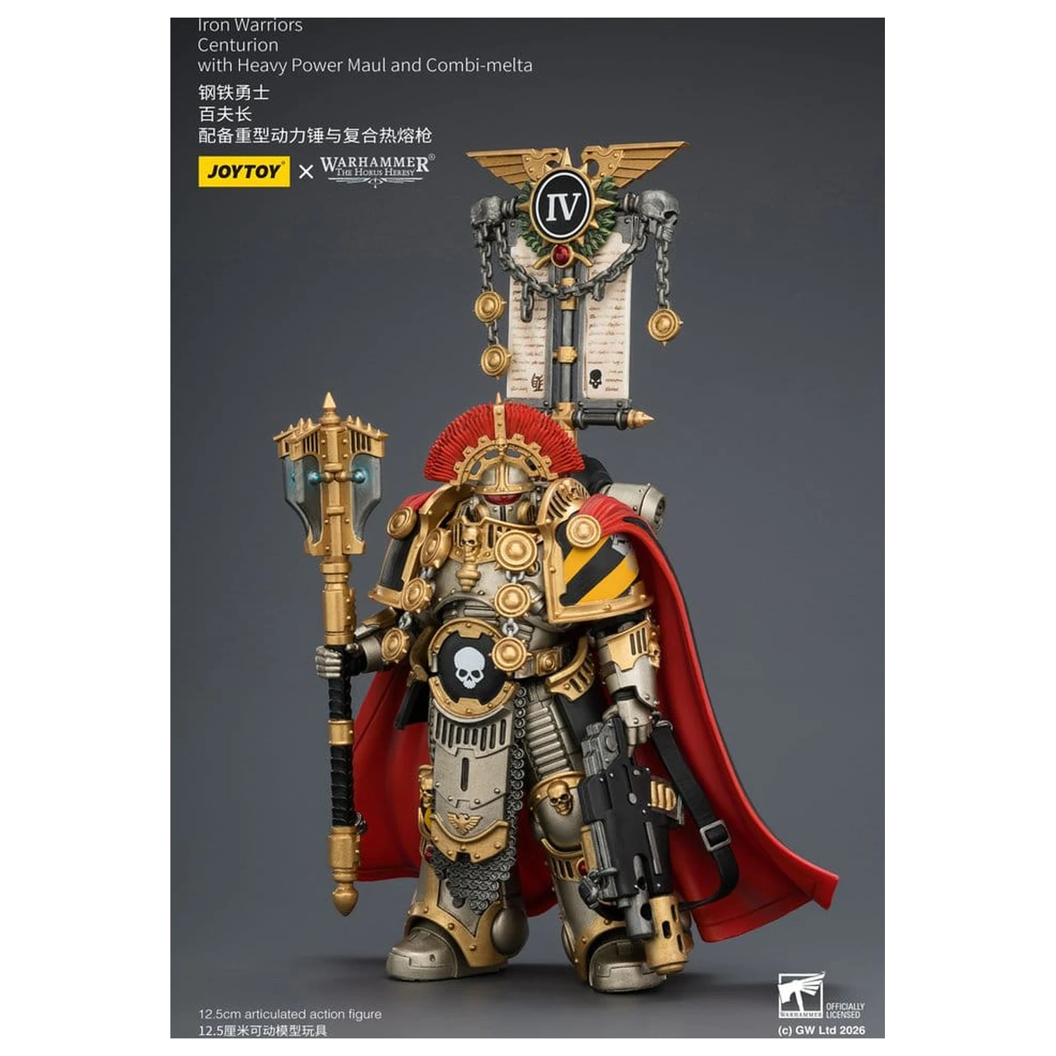 Warhammer The Horus Heresy Action Figure Iron Warriors Centurion 13 cm fotografija proizvoda