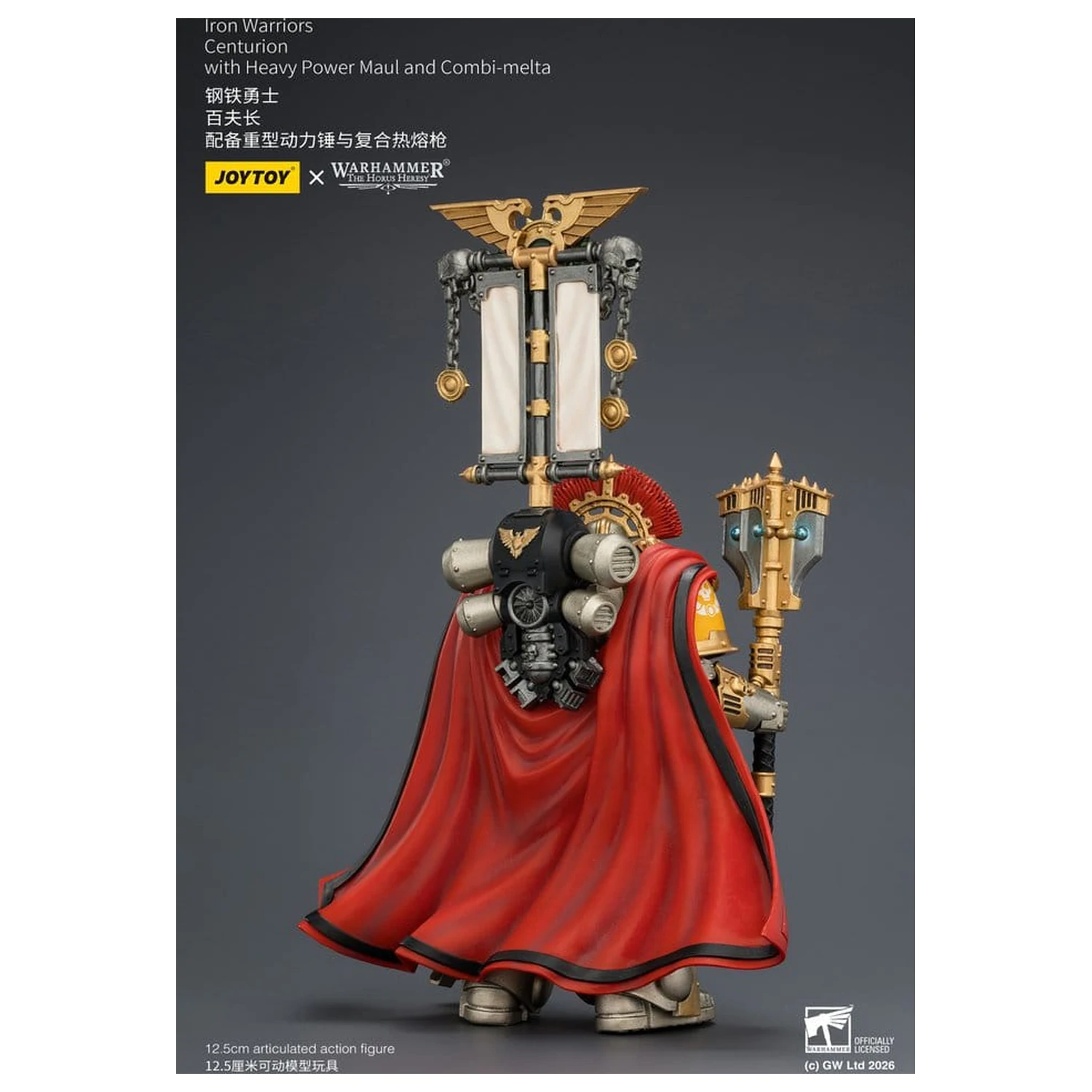 Warhammer The Horus Heresy Action Figure Iron Warriors Centurion 13 cm fotografija proizvoda