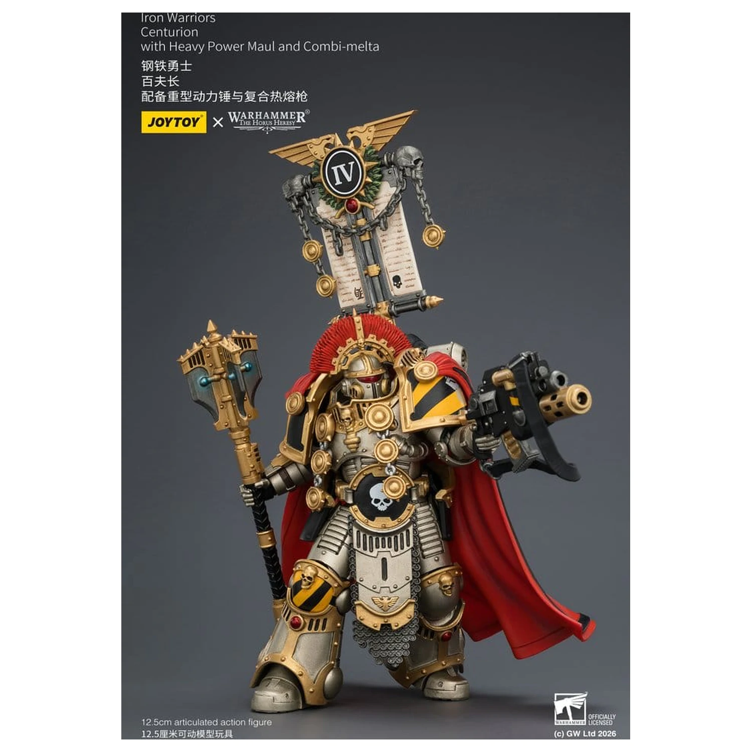 Warhammer The Horus Heresy Action Figure Iron Warriors Centurion 13 cm fotografija proizvoda