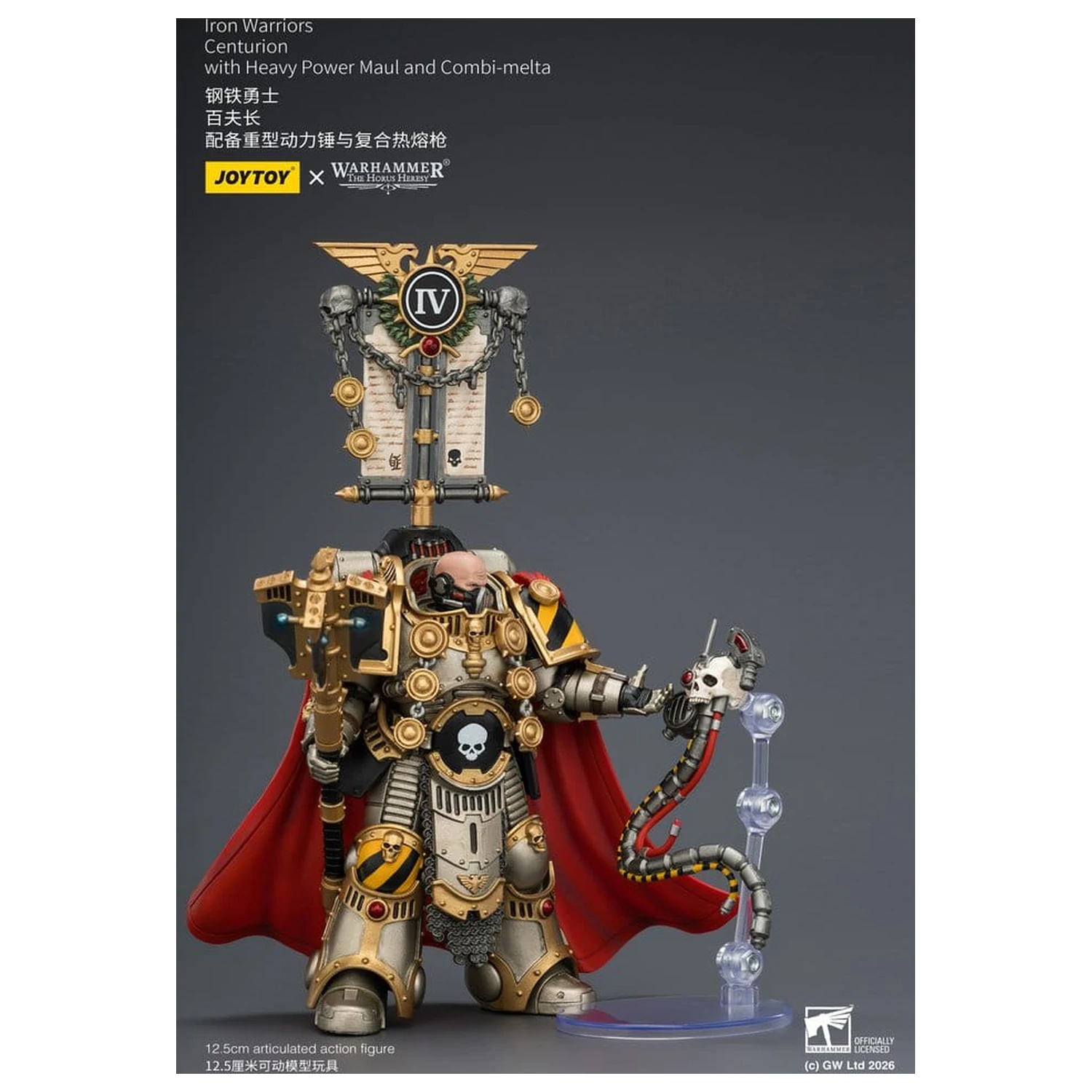 Warhammer The Horus Heresy Action Figure Iron Warriors Centurion 13 cm fotografija proizvoda