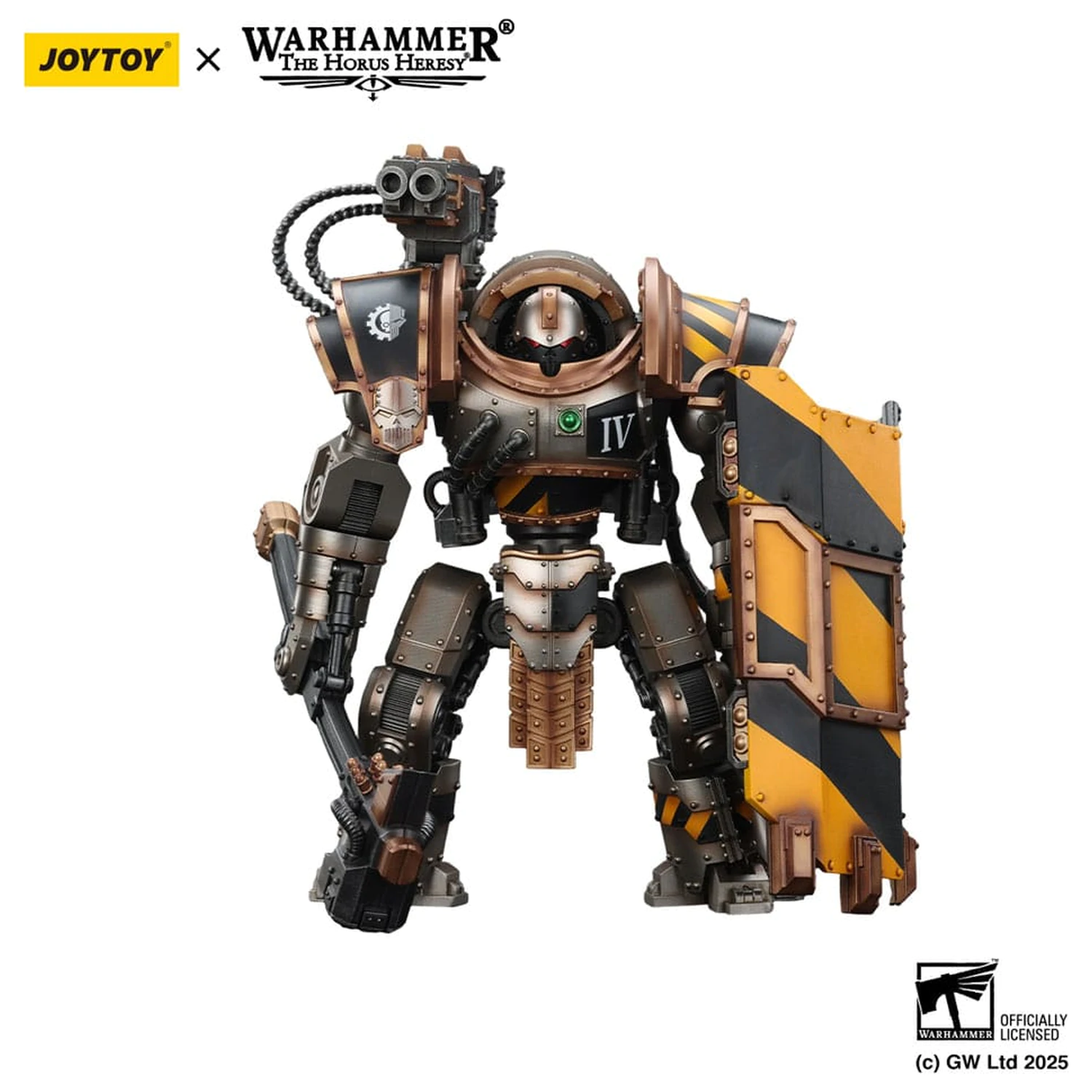 Warhammer The Horus Heresy akcijska figura Iron Warriors Iron Circle Domitar-Ferrum Class Battle-automata with Karceri Battle Shield 24 cm fotografija proizvoda