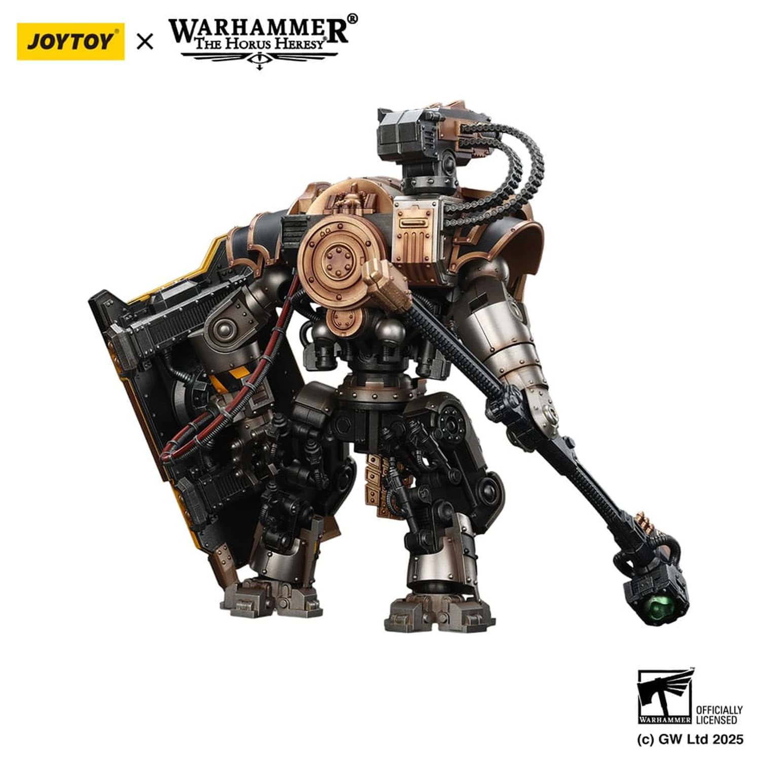 Warhammer The Horus Heresy akcijska figura Iron Warriors Iron Circle Domitar-Ferrum Class Battle-automata with Karceri Battle Shield 24 cm fotografija proizvoda