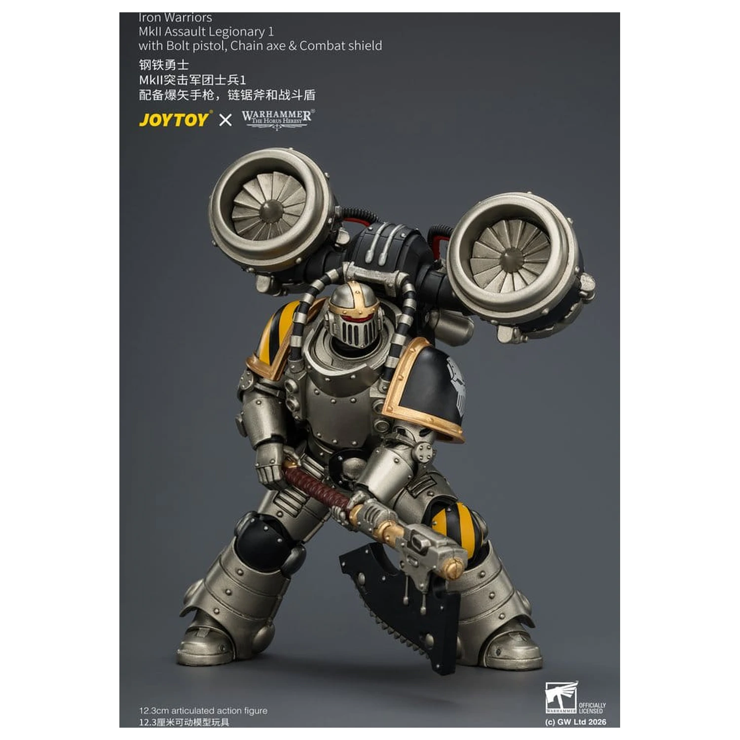 Warhammer The Horus Heresy akcijska figura Iron Warriors MkII Assault Legionary 1:12 cm fotografija proizvoda