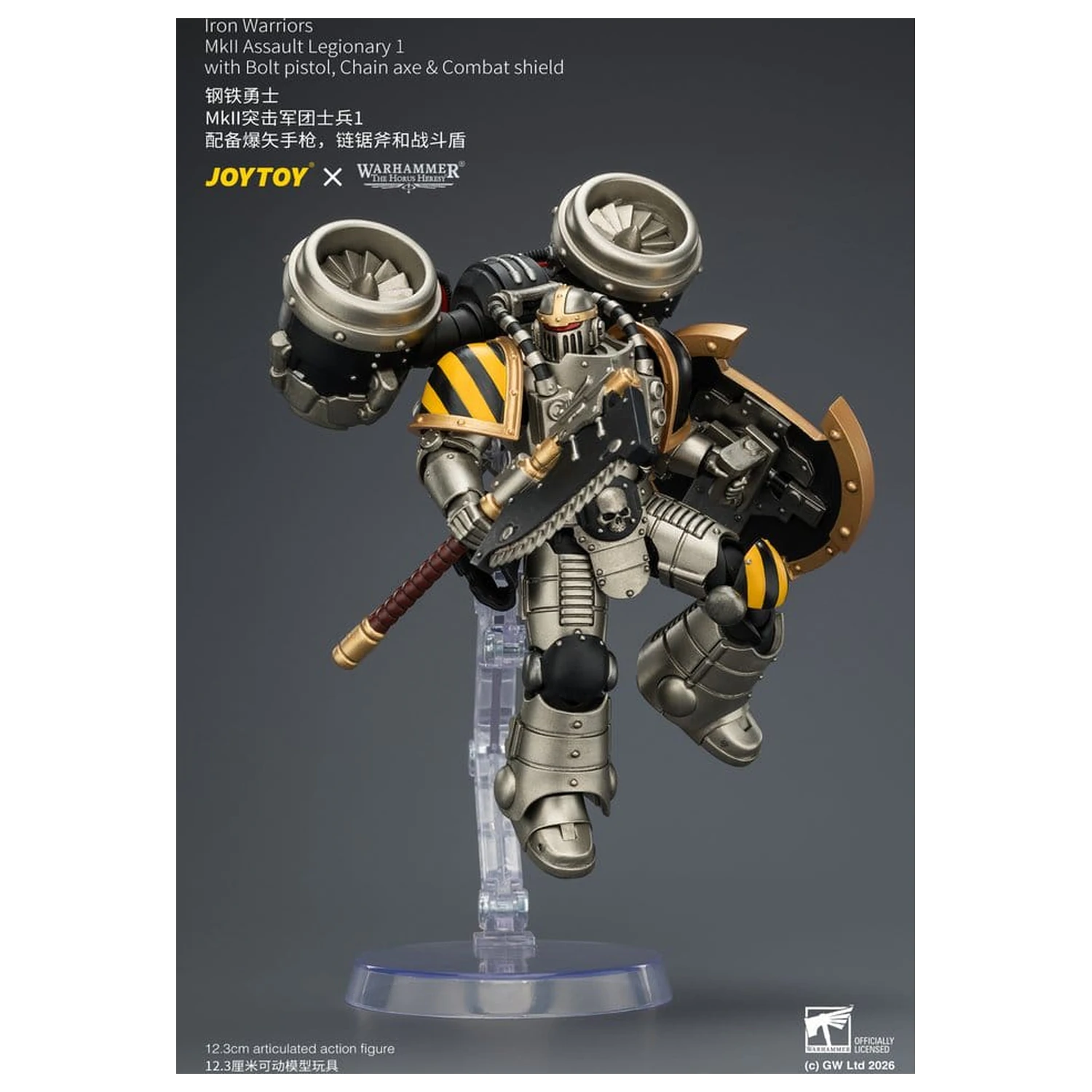 Warhammer The Horus Heresy akcijska figura Iron Warriors MkII Assault Legionary 1:12 cm fotografija proizvoda
