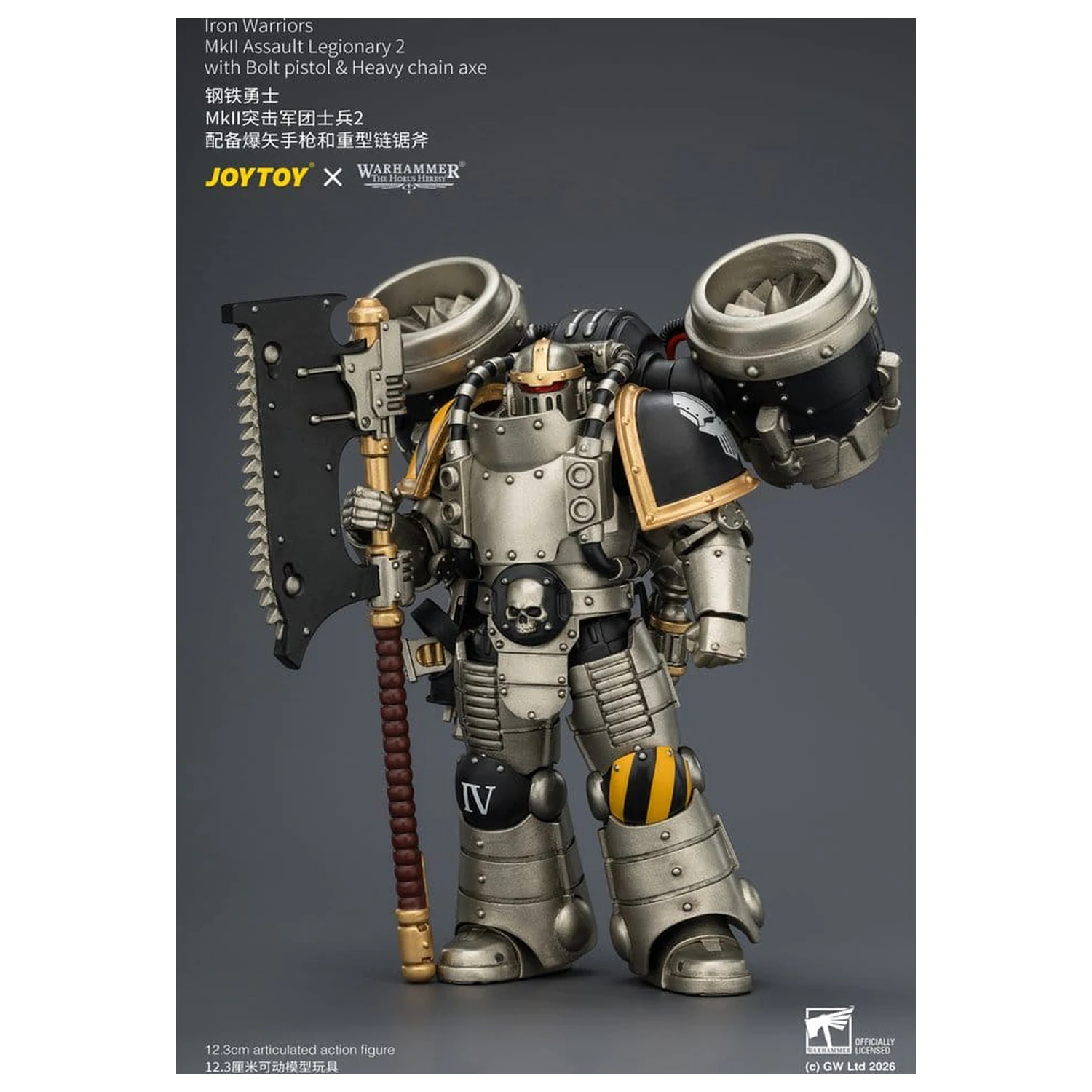 Warhammer The Horus Heresy Action Figure Iron Warriors MkII Assault Legionary 2 12 cm fotografija proizvoda