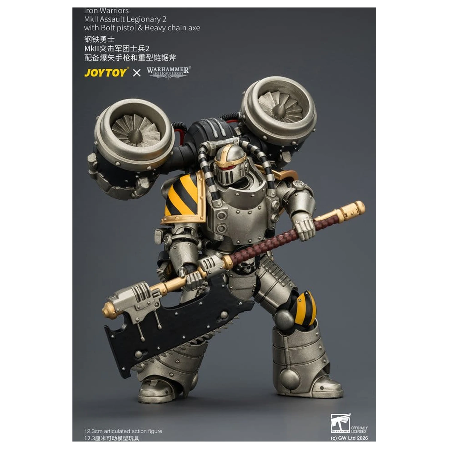 Warhammer The Horus Heresy Action Figure Iron Warriors MkII Assault Legionary 2 12 cm fotografija proizvoda