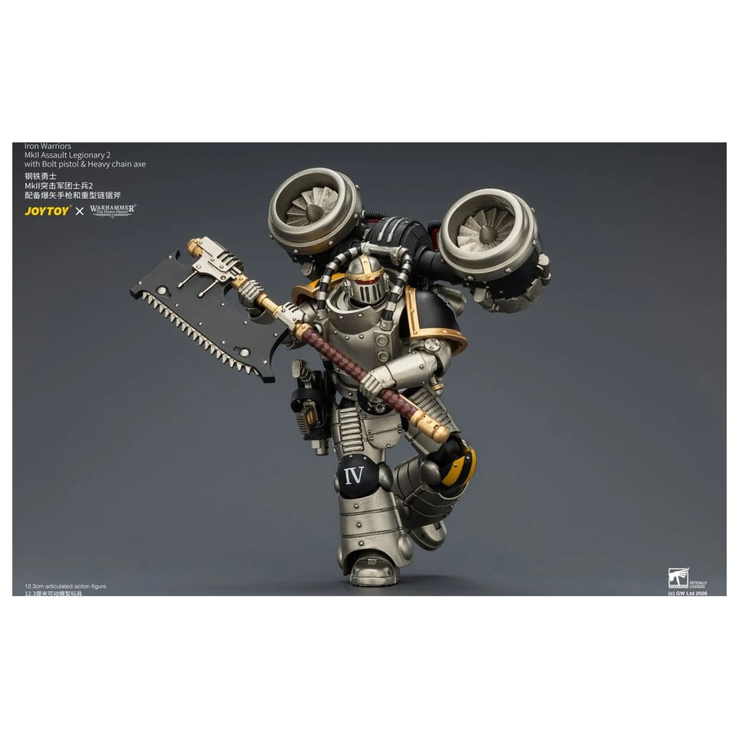 Warhammer The Horus Heresy Action Figure Iron Warriors MkII Assault Legionary 2 12 cm fotografija proizvoda