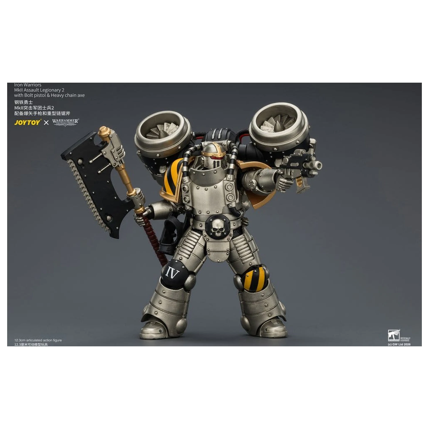 Warhammer The Horus Heresy Action Figure Iron Warriors MkII Assault Legionary 2 12 cm fotografija proizvoda