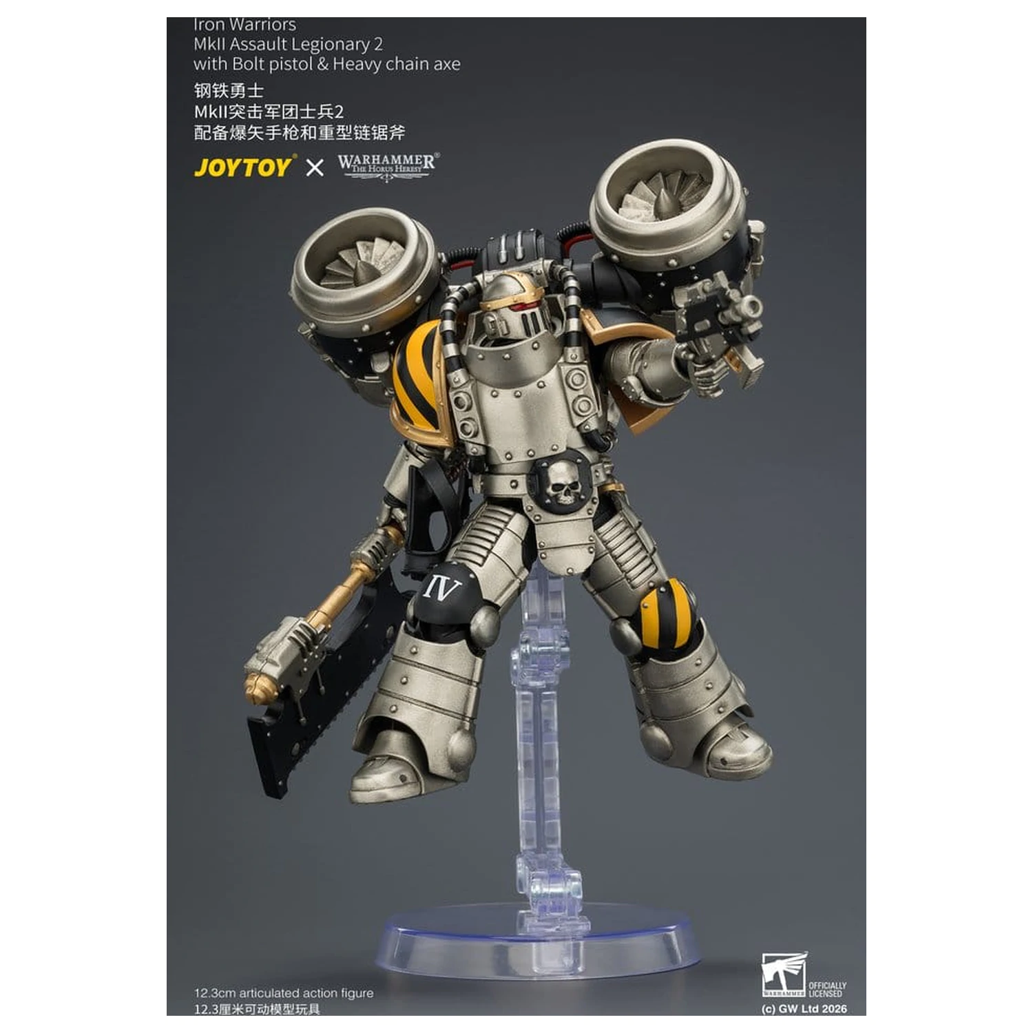 Warhammer The Horus Heresy Action Figure Iron Warriors MkII Assault Legionary 2 12 cm fotografija proizvoda