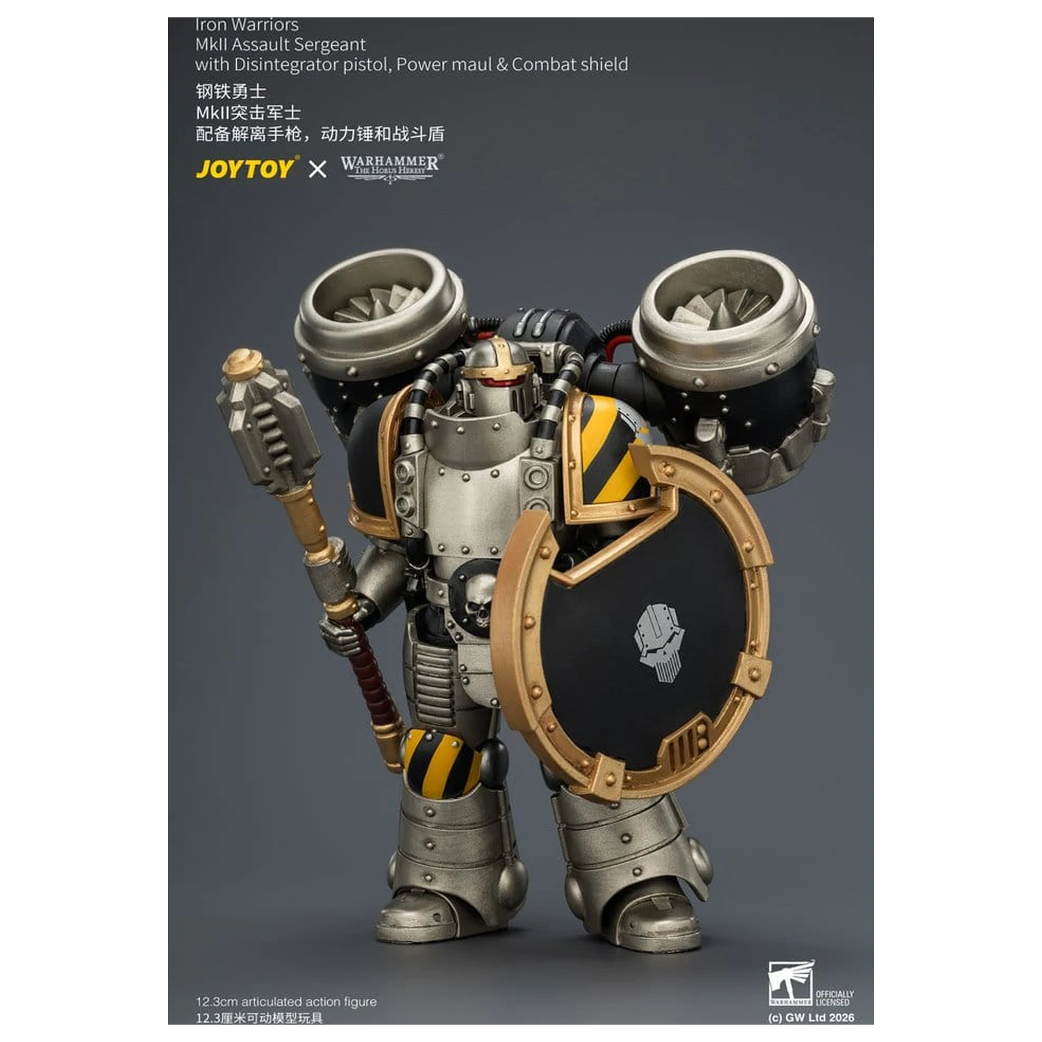 Warhammer The Horus Heresy akcijska figura Iron Warriors MkII Assault Sergeant 12 cm fotografija proizvoda