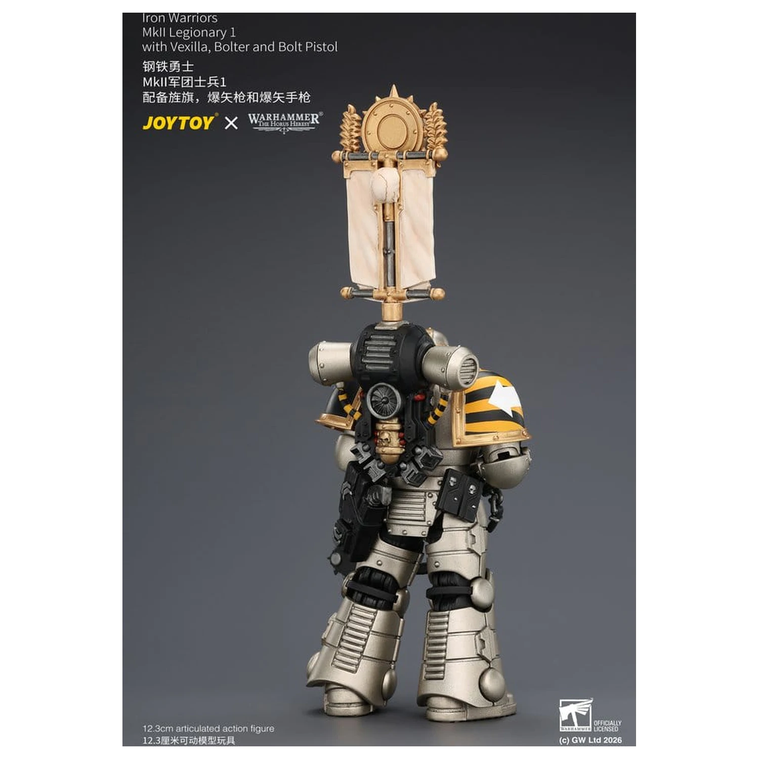 Warhammer The Horus Heresy akcijska figura Iron Warriors MkII Legionary 1/12 cm fotografija proizvoda