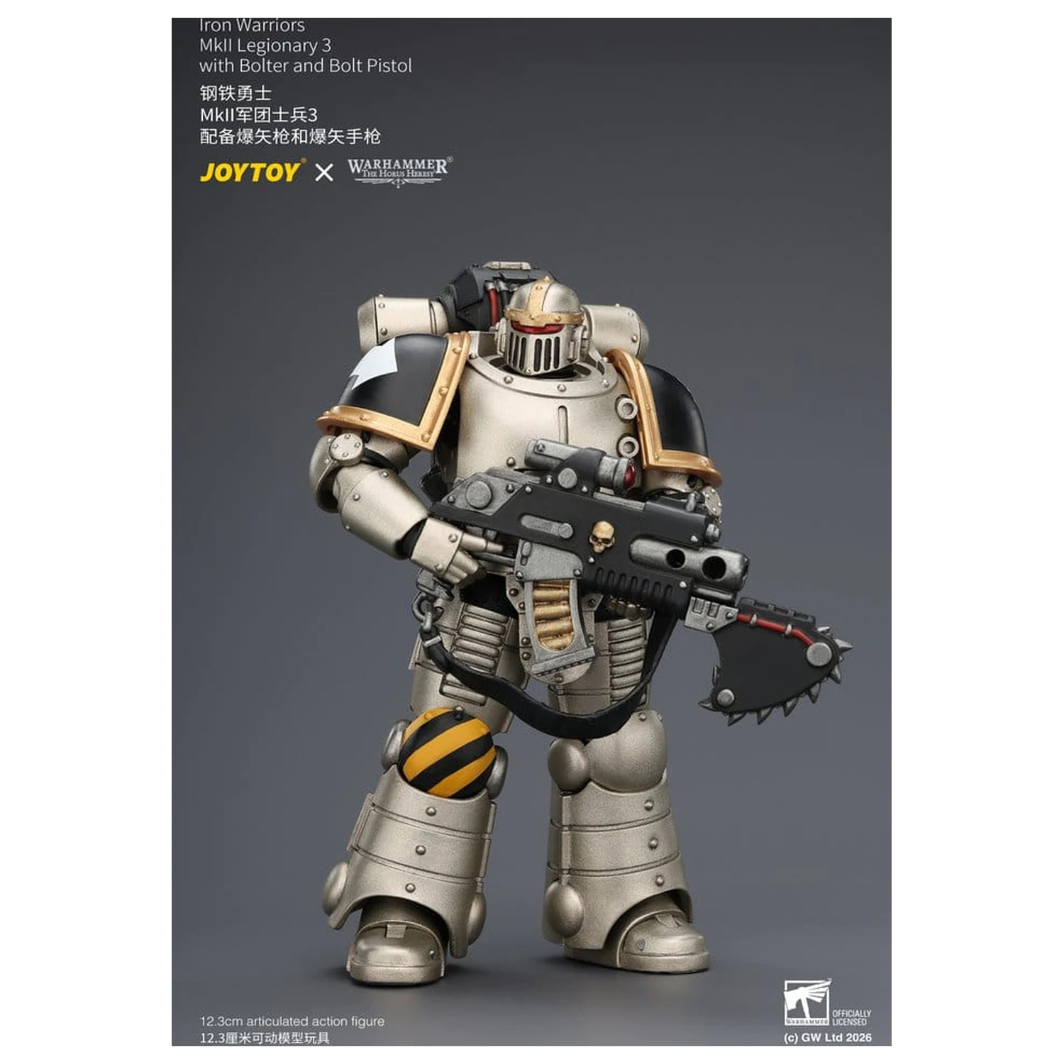 Warhammer The Horus Heresy akcijska figura Iron Warriors MkII Legionary 3 12 cm fotografija proizvoda