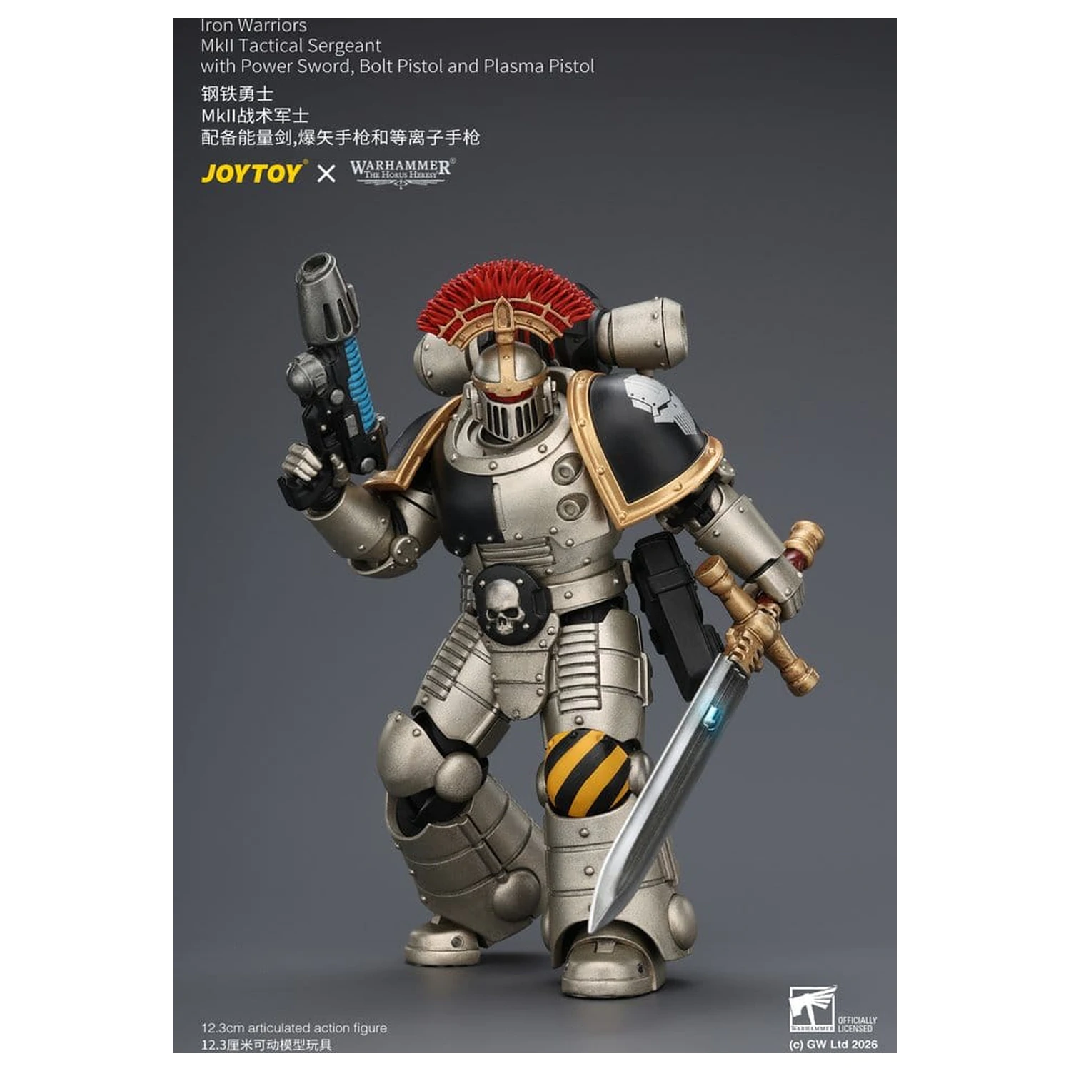 Warhammer The Horus Heresy akcijska figura Iron Warriors MkII Tactical Sergeant 12 cm fotografija proizvoda