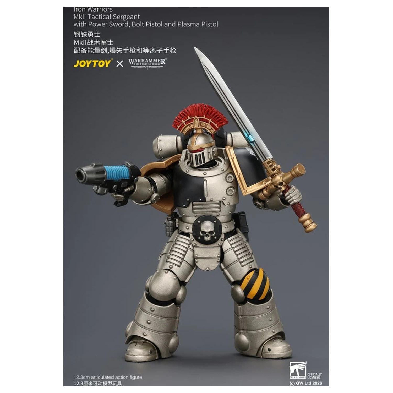 Warhammer The Horus Heresy akcijska figura Iron Warriors MkII Tactical Sergeant 12 cm fotografija proizvoda