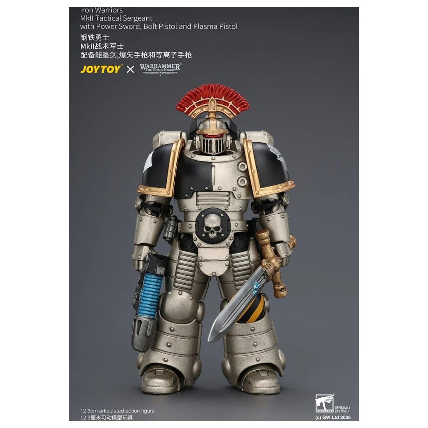 Warhammer The Horus Heresy akcijska figura Iron Warriors MkII Tactical Sergeant 12 cm fotografija proizvoda