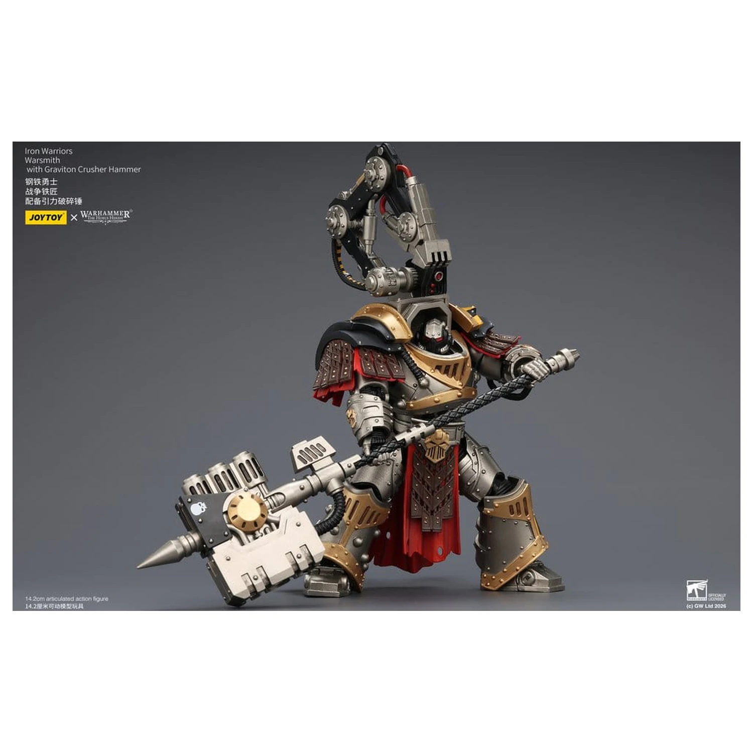 Warhammer The Horus Heresy akcijska figura Iron Warriors Warsmith 14 cm fotografija proizvoda
