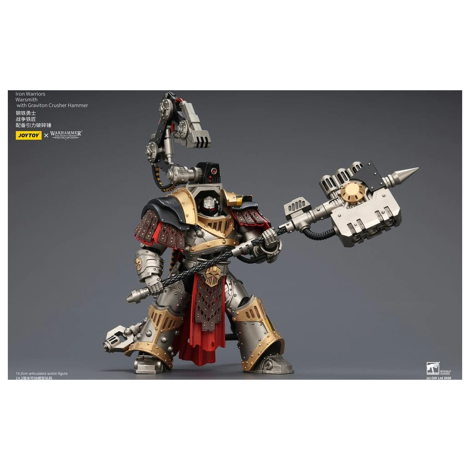 Warhammer The Horus Heresy akcijska figura Iron Warriors Warsmith 14 cm fotografija proizvoda