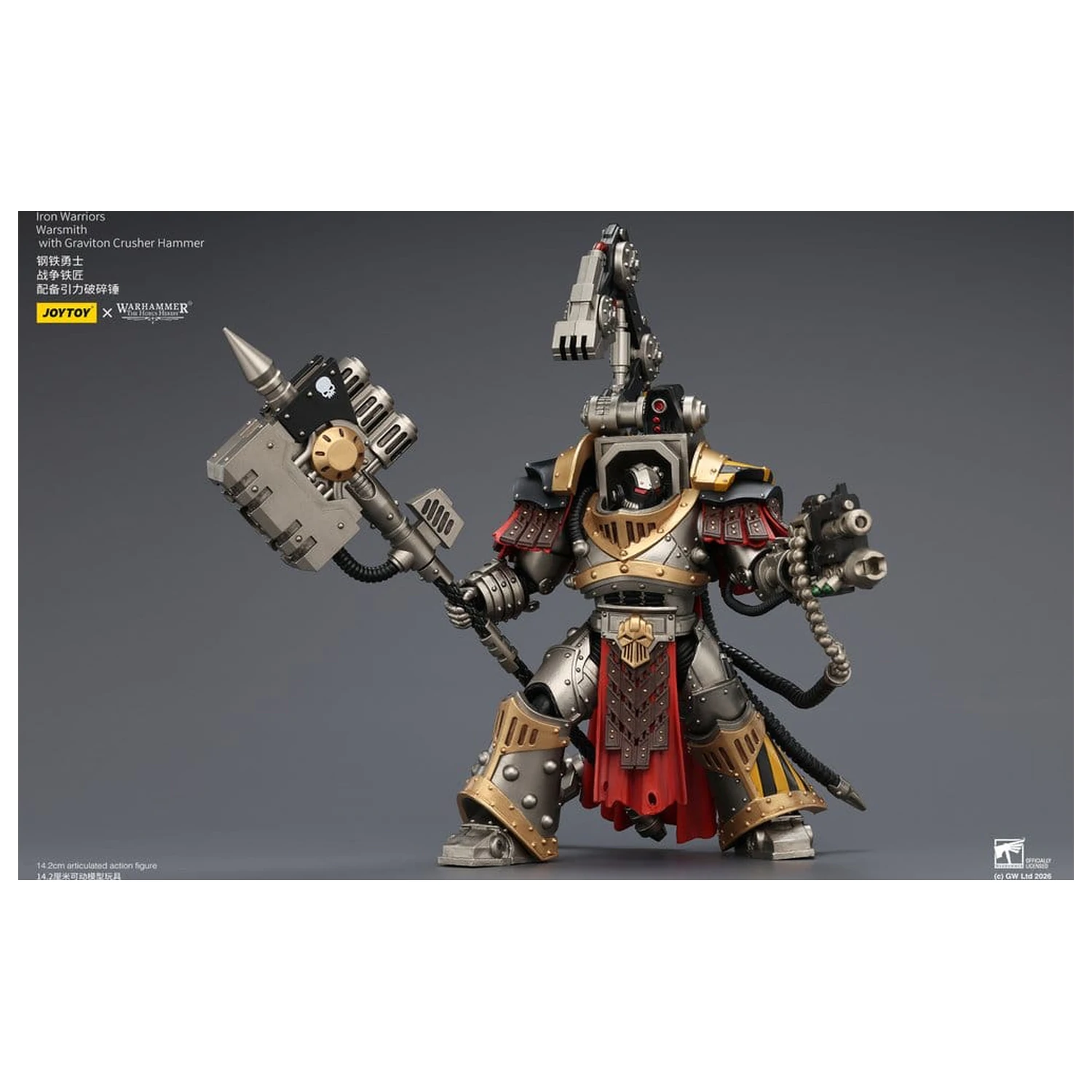 Warhammer The Horus Heresy akcijska figura Iron Warriors Warsmith 14 cm fotografija proizvoda
