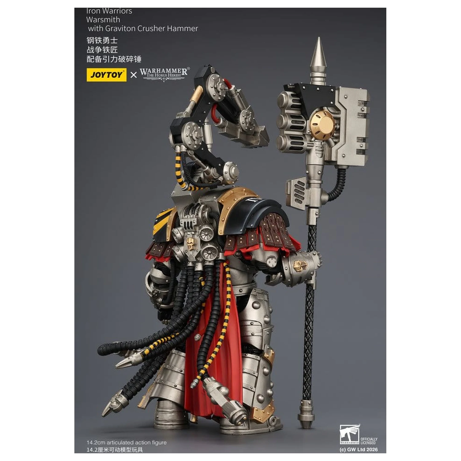 Warhammer The Horus Heresy akcijska figura Iron Warriors Warsmith 14 cm fotografija proizvoda