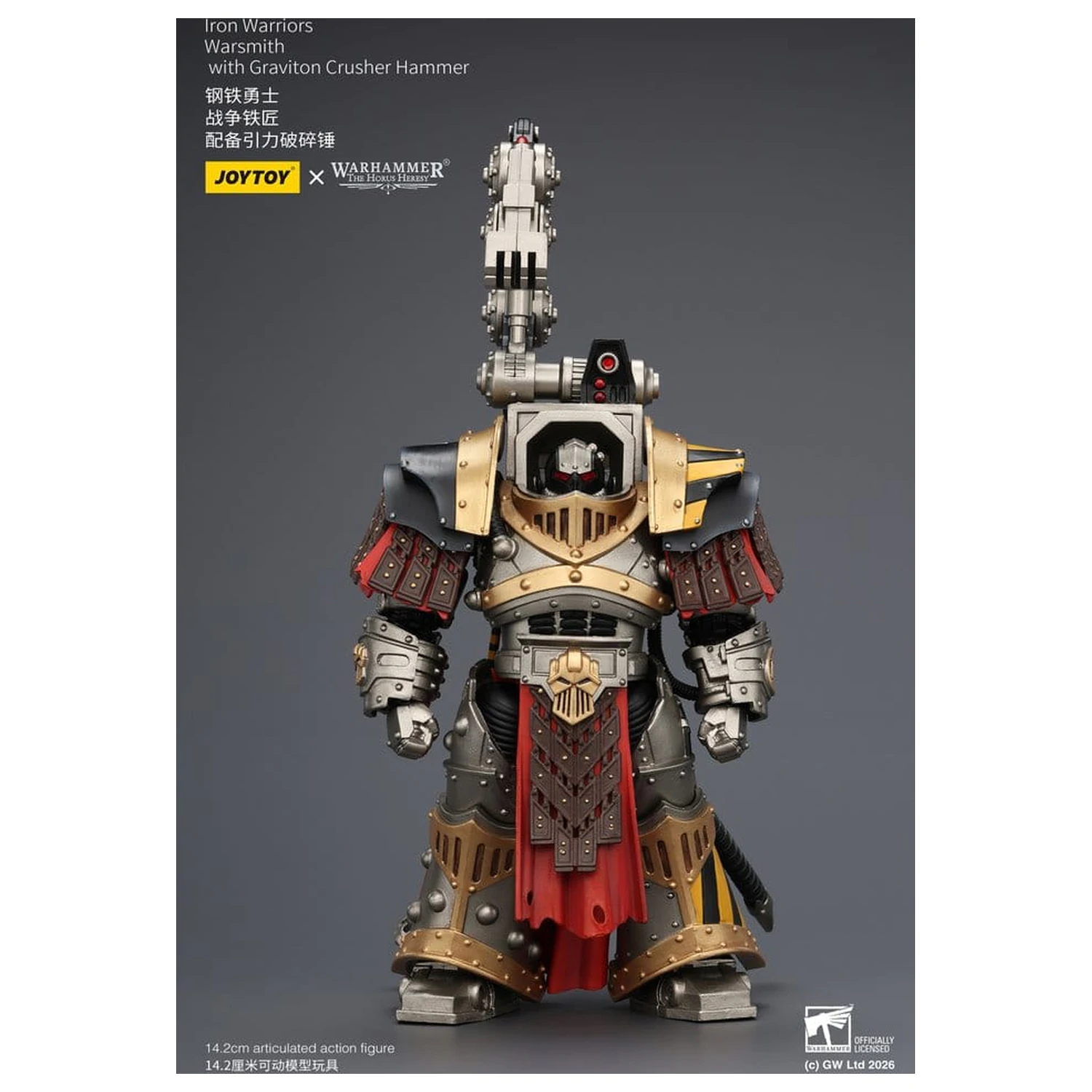 Warhammer The Horus Heresy akcijska figura Iron Warriors Warsmith 14 cm fotografija proizvoda
