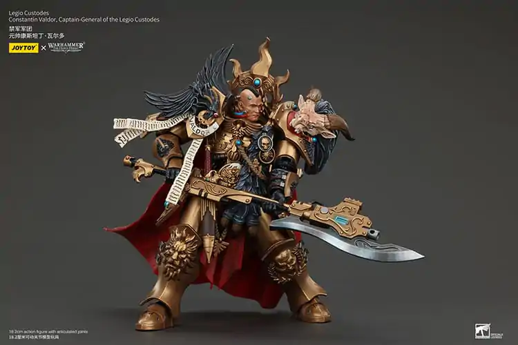Warhammer The Horus Heresy akcijska figura Legio Custodes Constantin Valdor Captain-General of the Legio Custodes 25 cm fotografija proizvoda