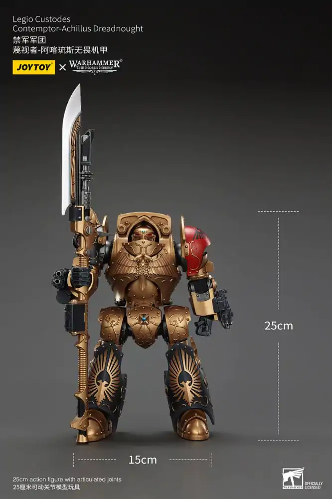 Warhammer The Horus Heresy akcijska figura Legio Custodes Contemptor-Achillus Dreadnought 25 cm fotografija proizvoda