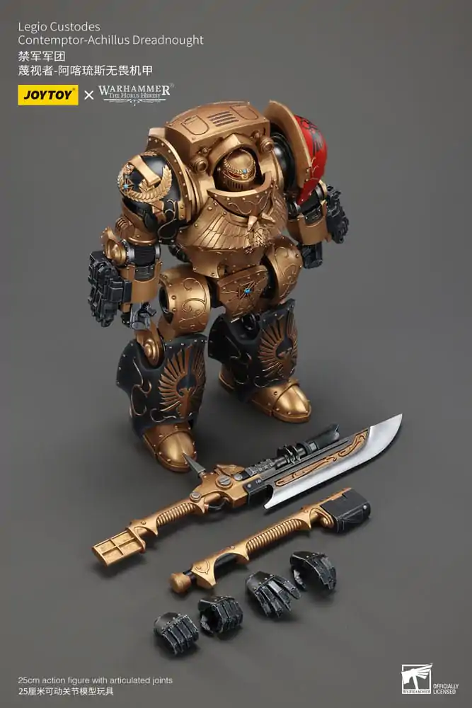 Warhammer The Horus Heresy akcijska figura Legio Custodes Contemptor-Achillus Dreadnought 25 cm fotografija proizvoda