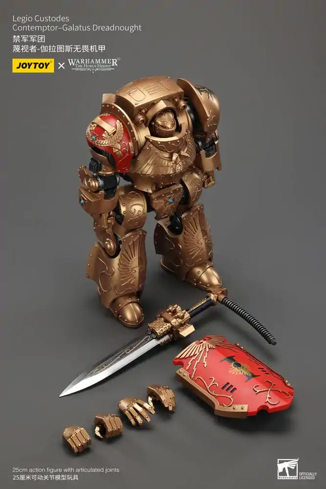 Warhammer The Horus Heresy akcijska figura Legio Custodes Contemptor-Galatus Dreadnought 25 cm fotografija proizvoda