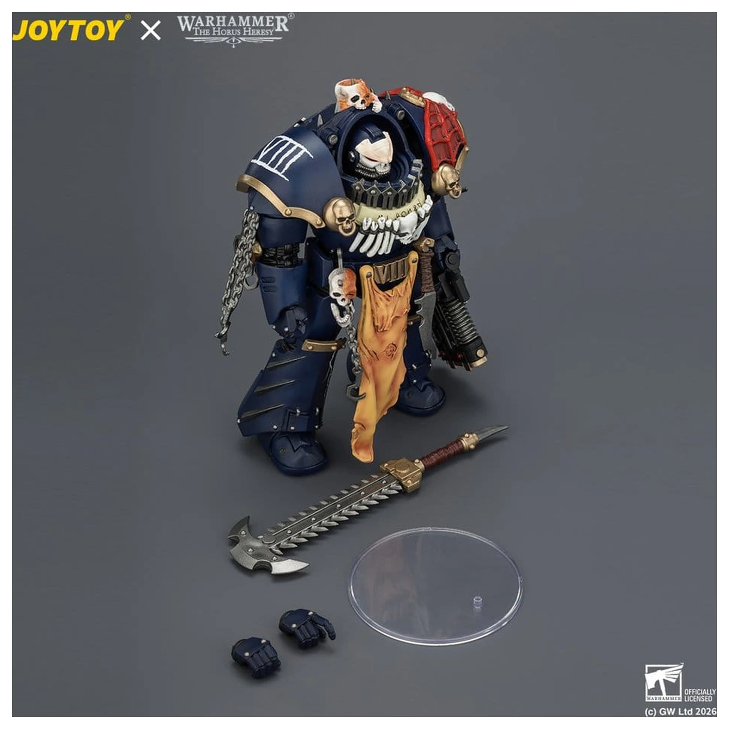 Warhammer The Horus Heresy akcijska figura Night Lords Contekar Terminator 1 14 cm fotografija proizvoda