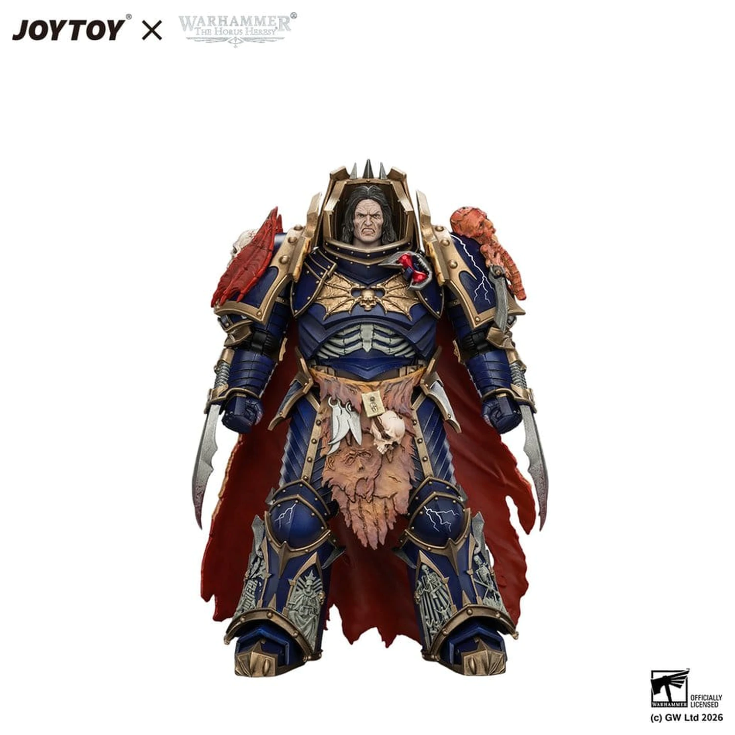 Warhammer The Horus Heresy akcijska figura Night Lords Konrad Curze Primarch of the Night Lords Legion 19 cm fotografija proizvoda