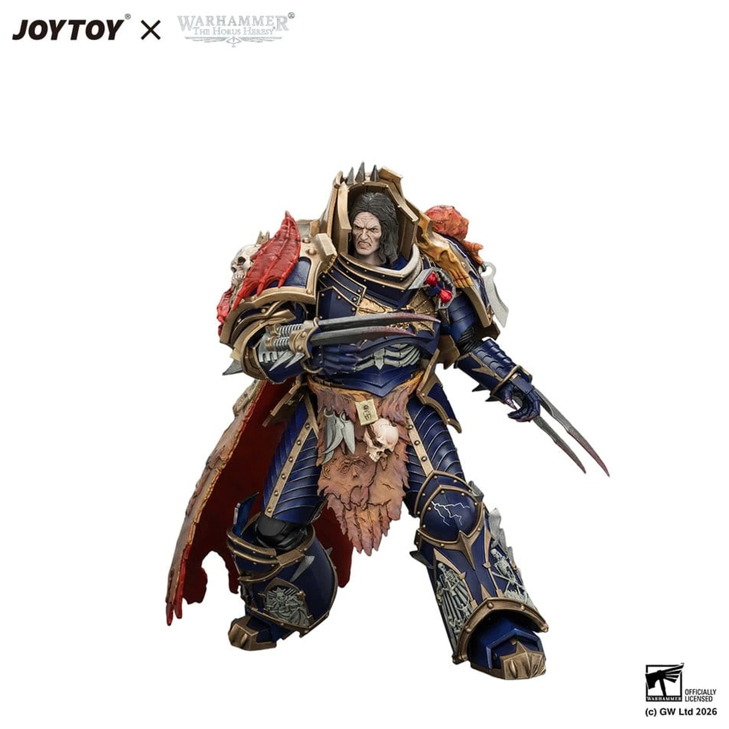 Warhammer The Horus Heresy akcijska figura Night Lords Konrad Curze Primarch of the Night Lords Legion 19 cm fotografija proizvoda