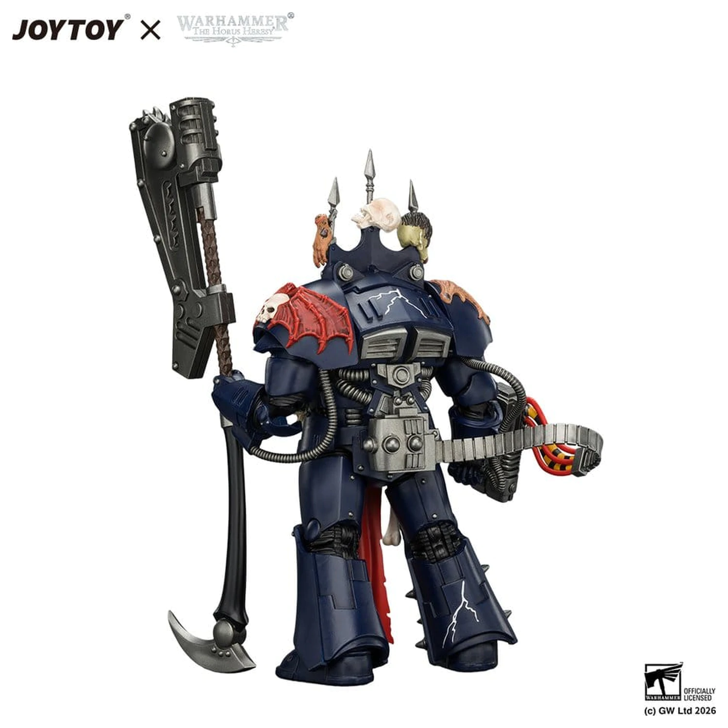 Warhammer The Horus Heresy akcijska figura Night Lords Legion Praetor in Tartaros Terminator Armour 14 cm fotografija proizvoda