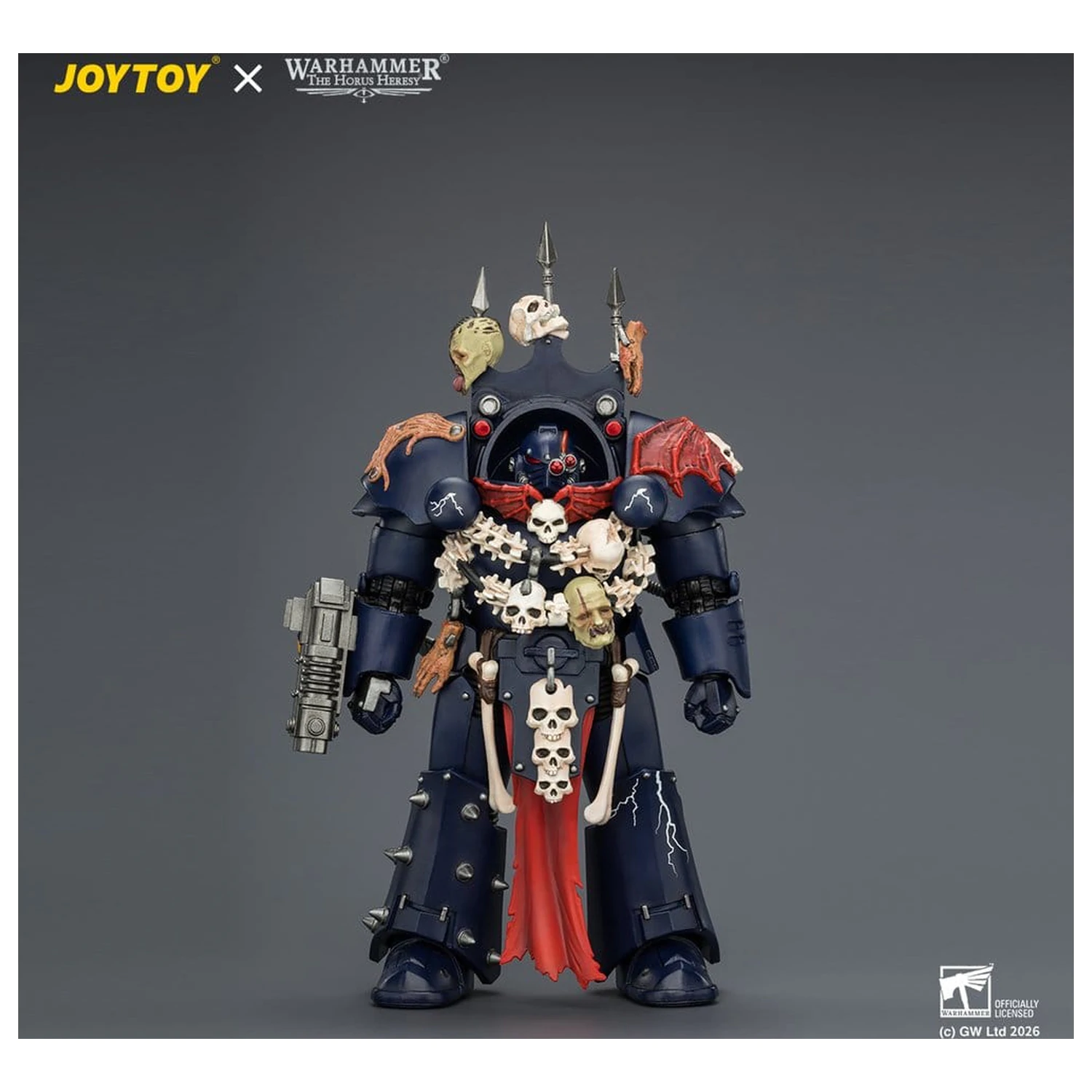 Warhammer The Horus Heresy akcijska figura Night Lords Legion Praetor in Tartaros Terminator Armour 14 cm fotografija proizvoda