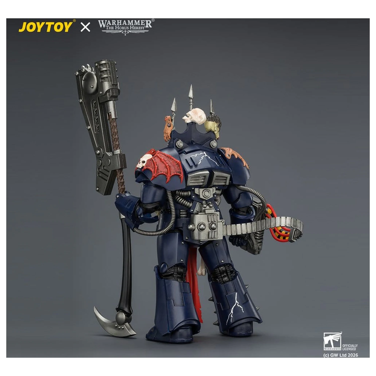 Warhammer The Horus Heresy akcijska figura Night Lords Legion Praetor in Tartaros Terminator Armour 14 cm fotografija proizvoda